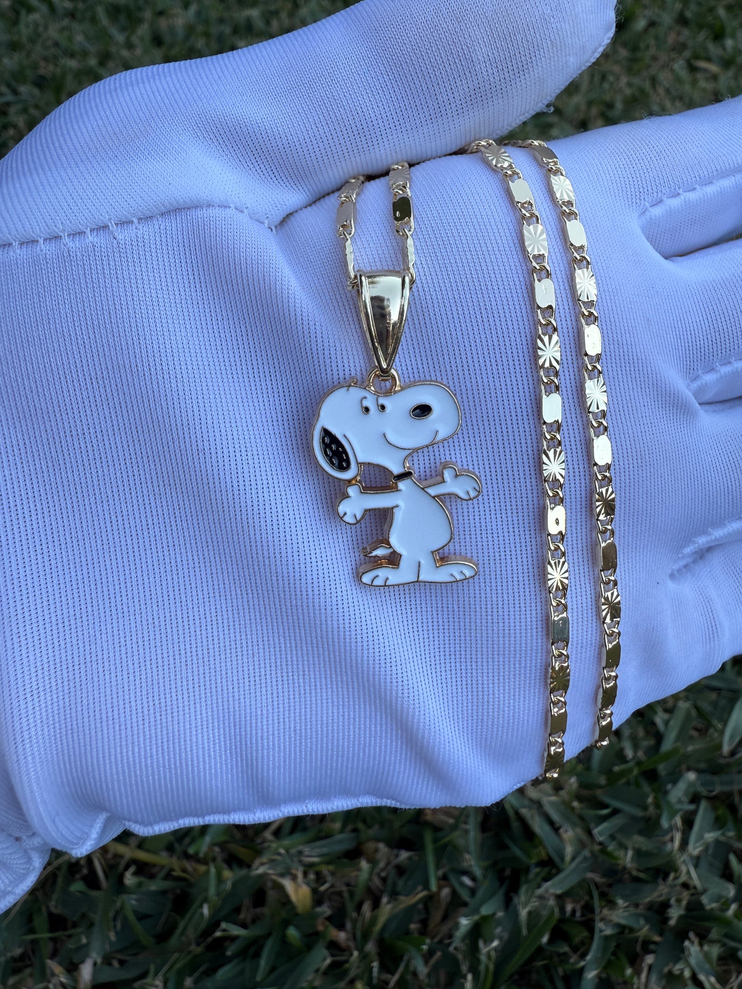 Dog - necklace -Cartoon Dog