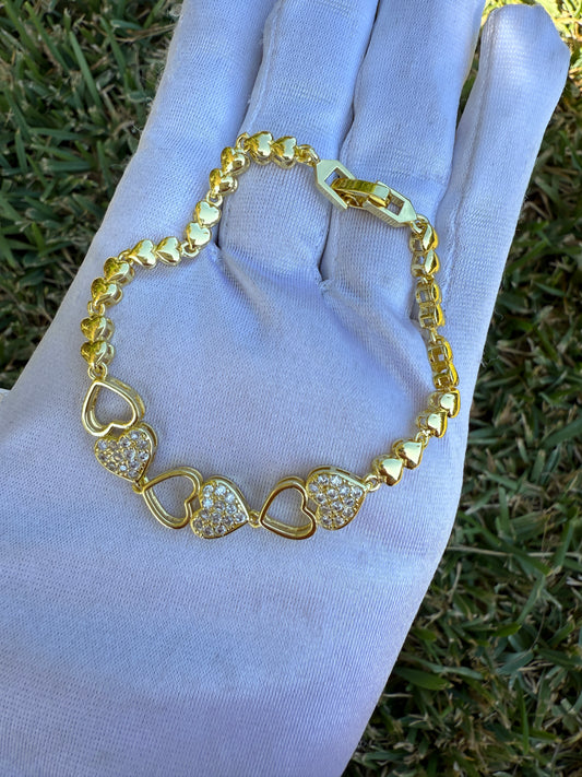 Heart Bracelet 7”