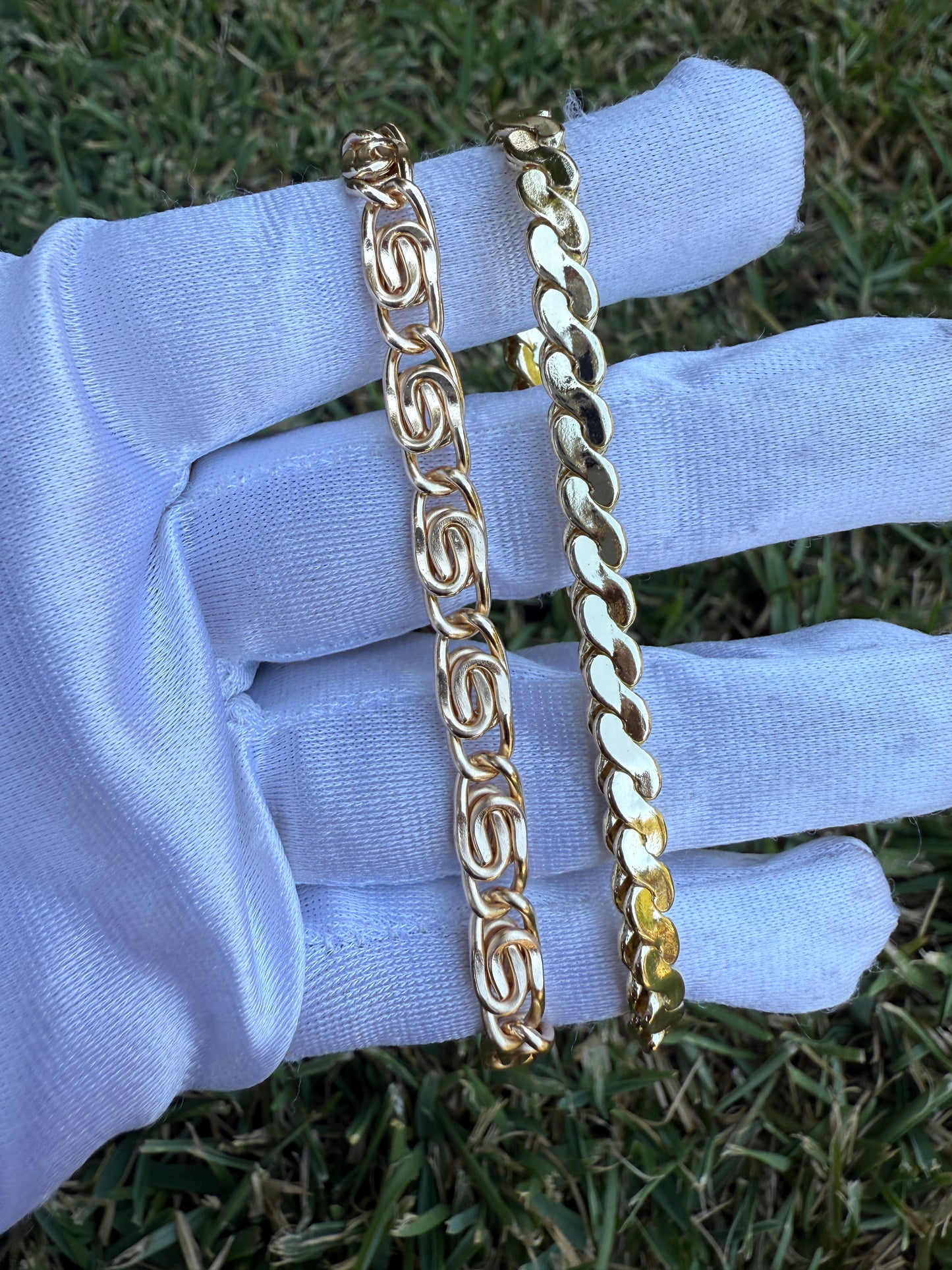 Bracelet Gold Plated 8”
