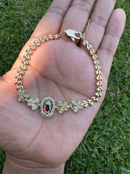 “Fly” Our Lady of Guadalupe Virgin Bracelet