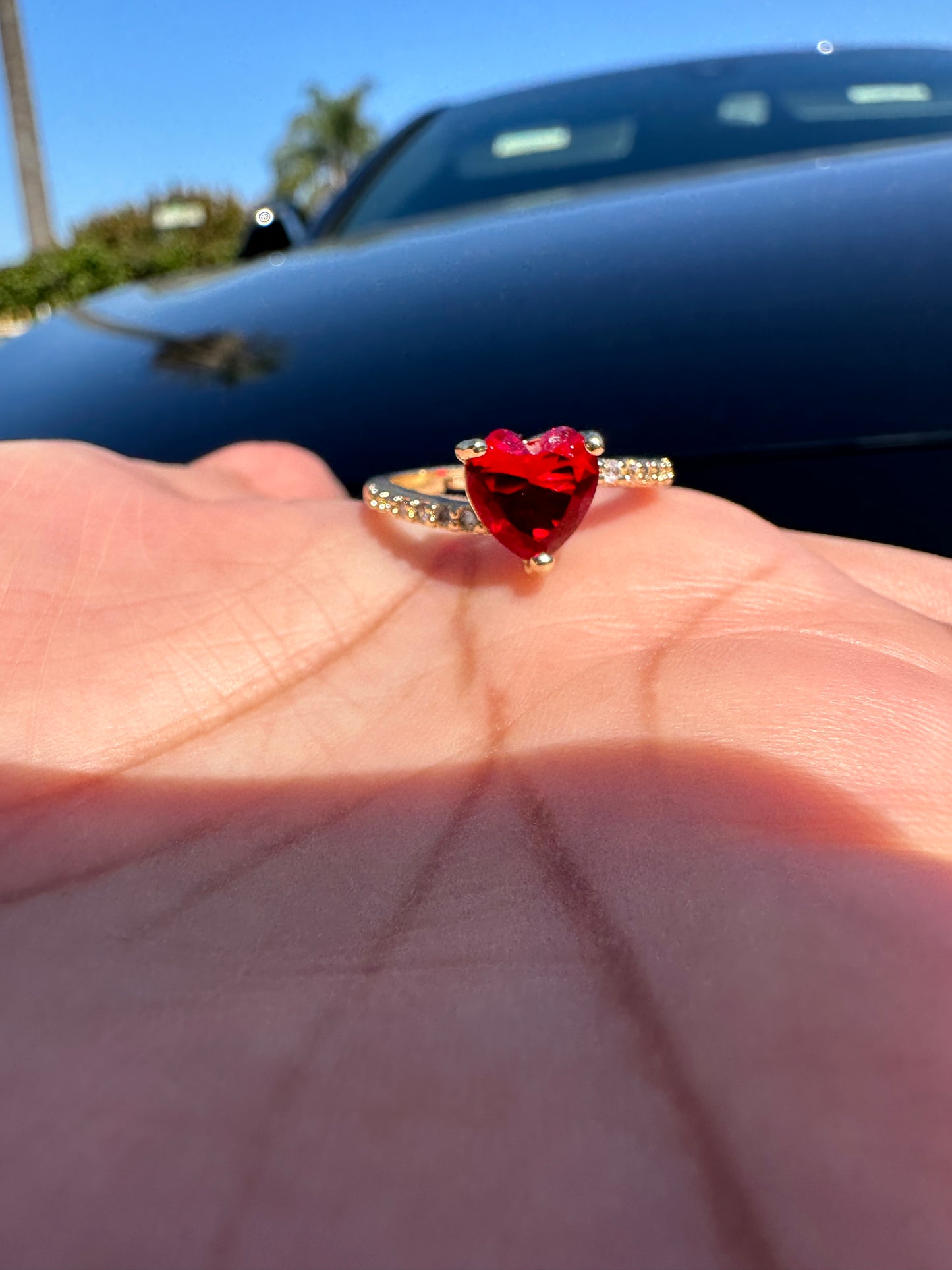 Heart Ring Adjustable