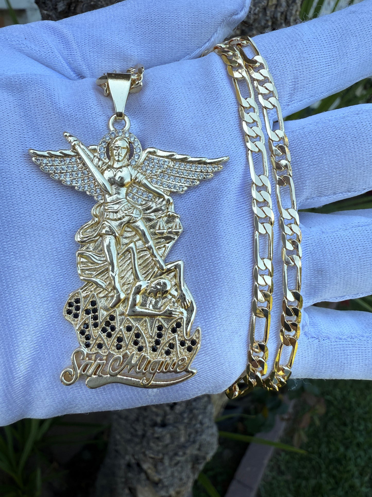 St Michael Archangel Necklace San Miguel Arcangel