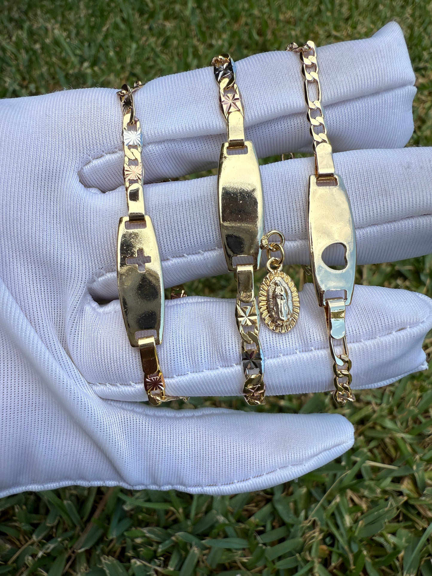 Baby and Kids Bracelet Gold Plated