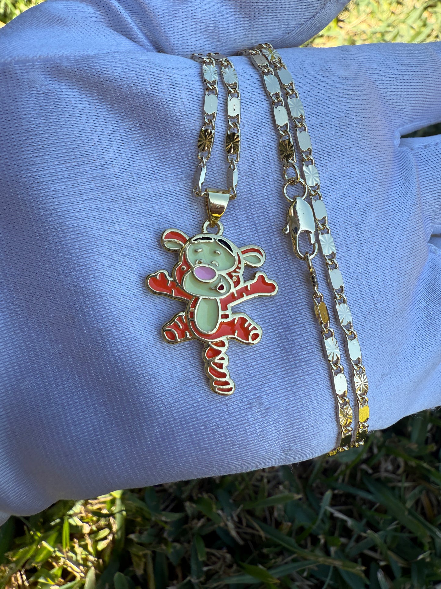 Cartoon - Pig- Bear-Tiger Necklace