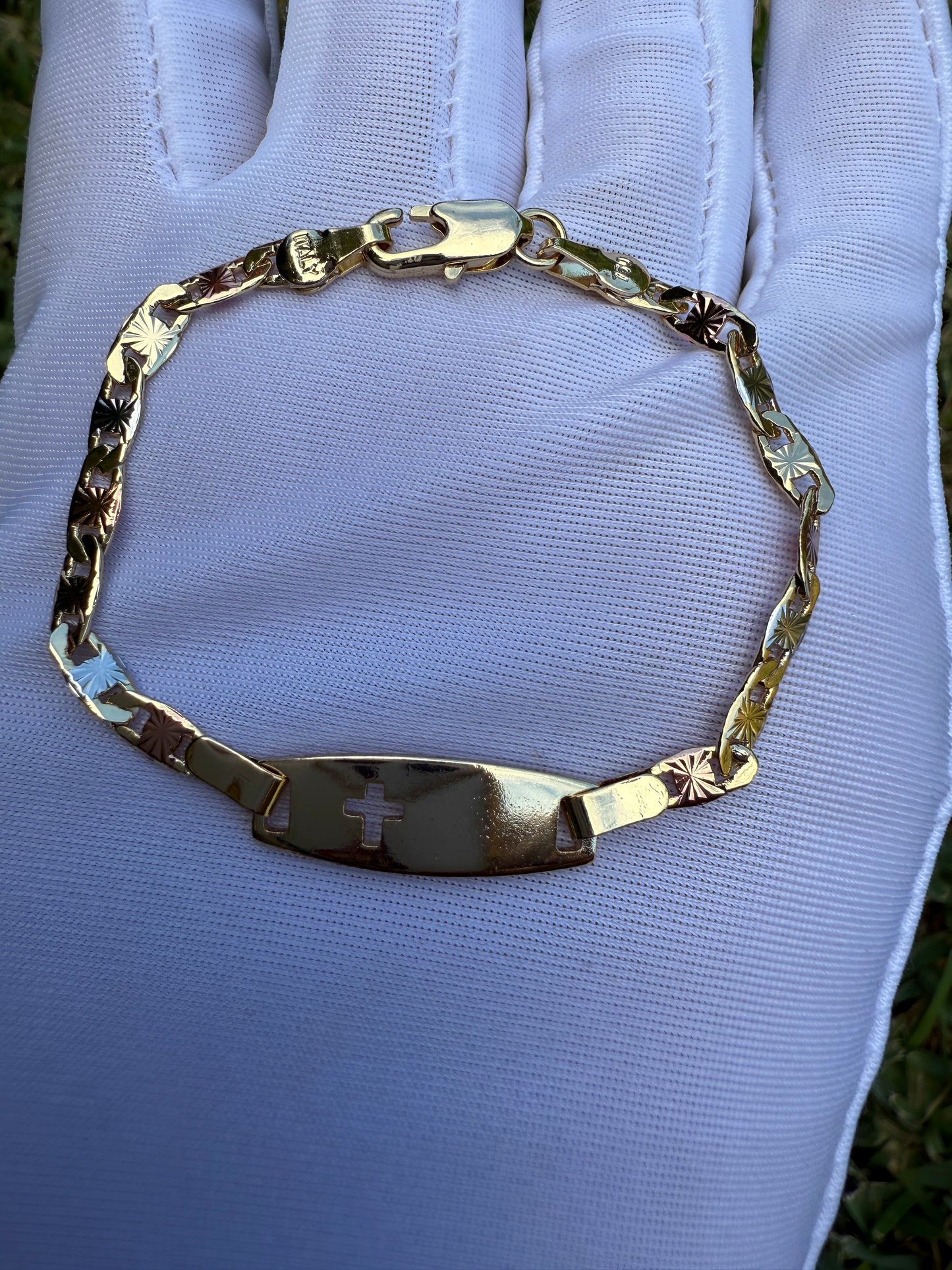 Baby and Kids Bracelet Gold Plated