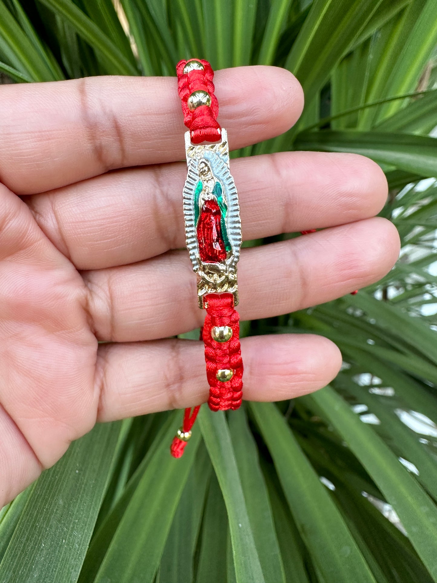 Virgen Bracelet- Our Lady of Guadalupe Adjustable Rope