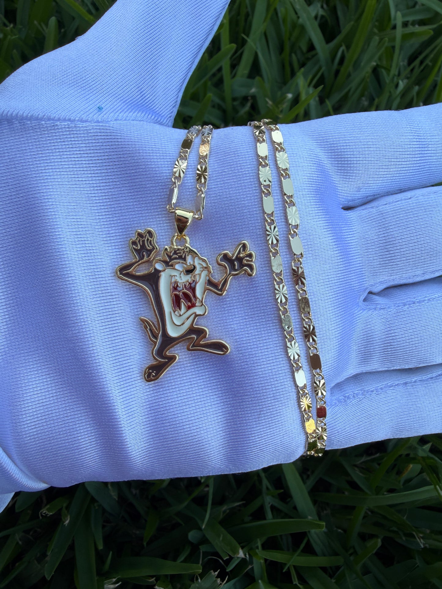 Taz-Tas Monster Necklace