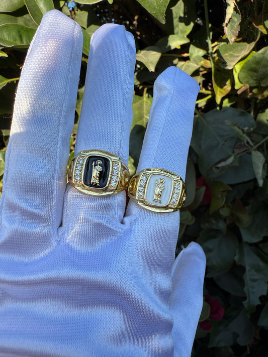 St Jude Adjustable Rings San Judas