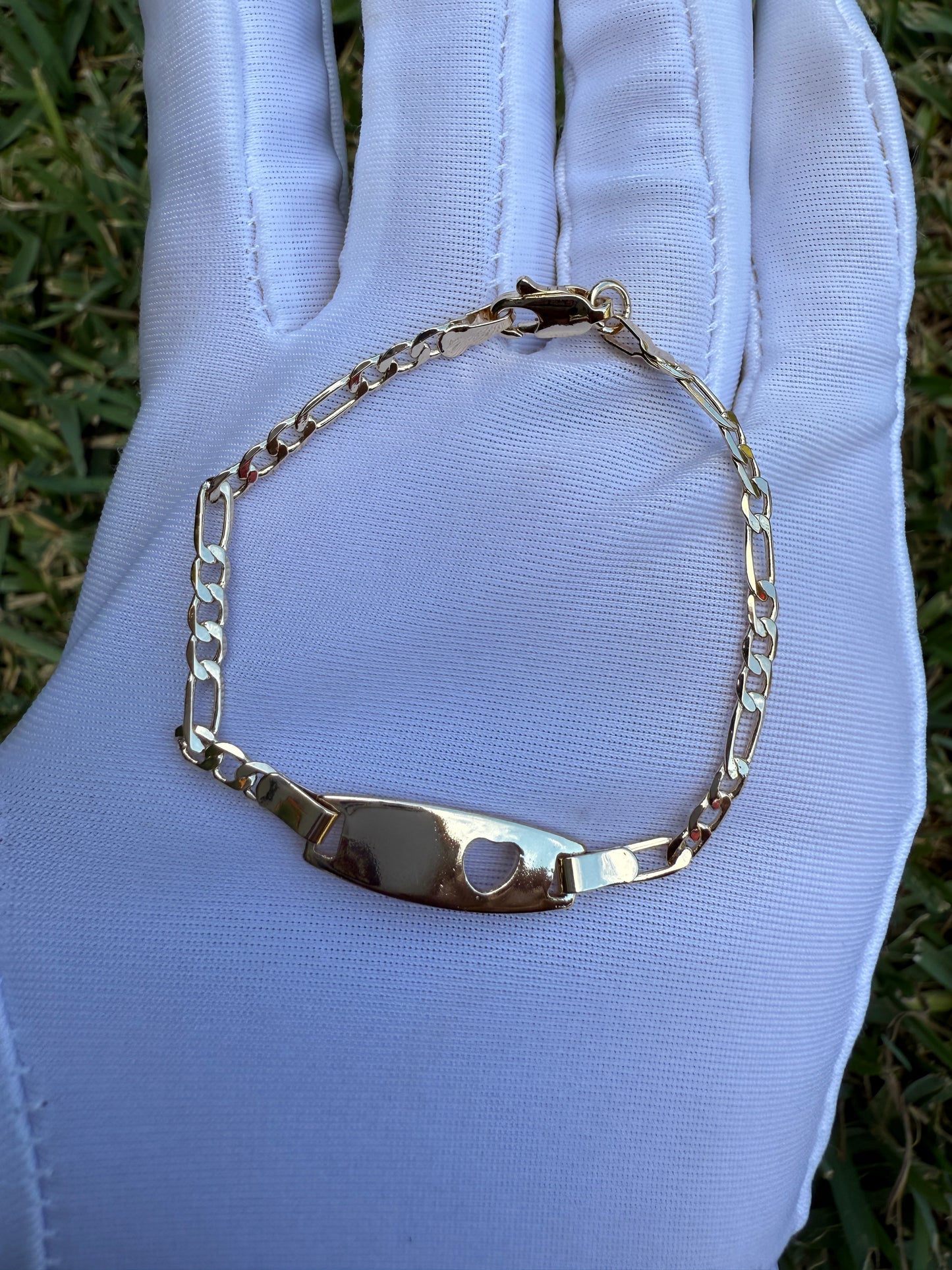 Baby and Kids Bracelet Gold Plated