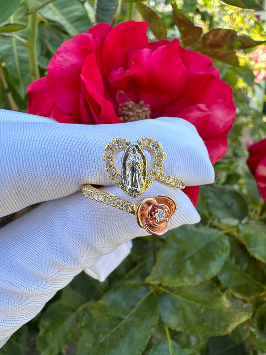 “Ari” Virgencita Rings Adjustable -Anillo