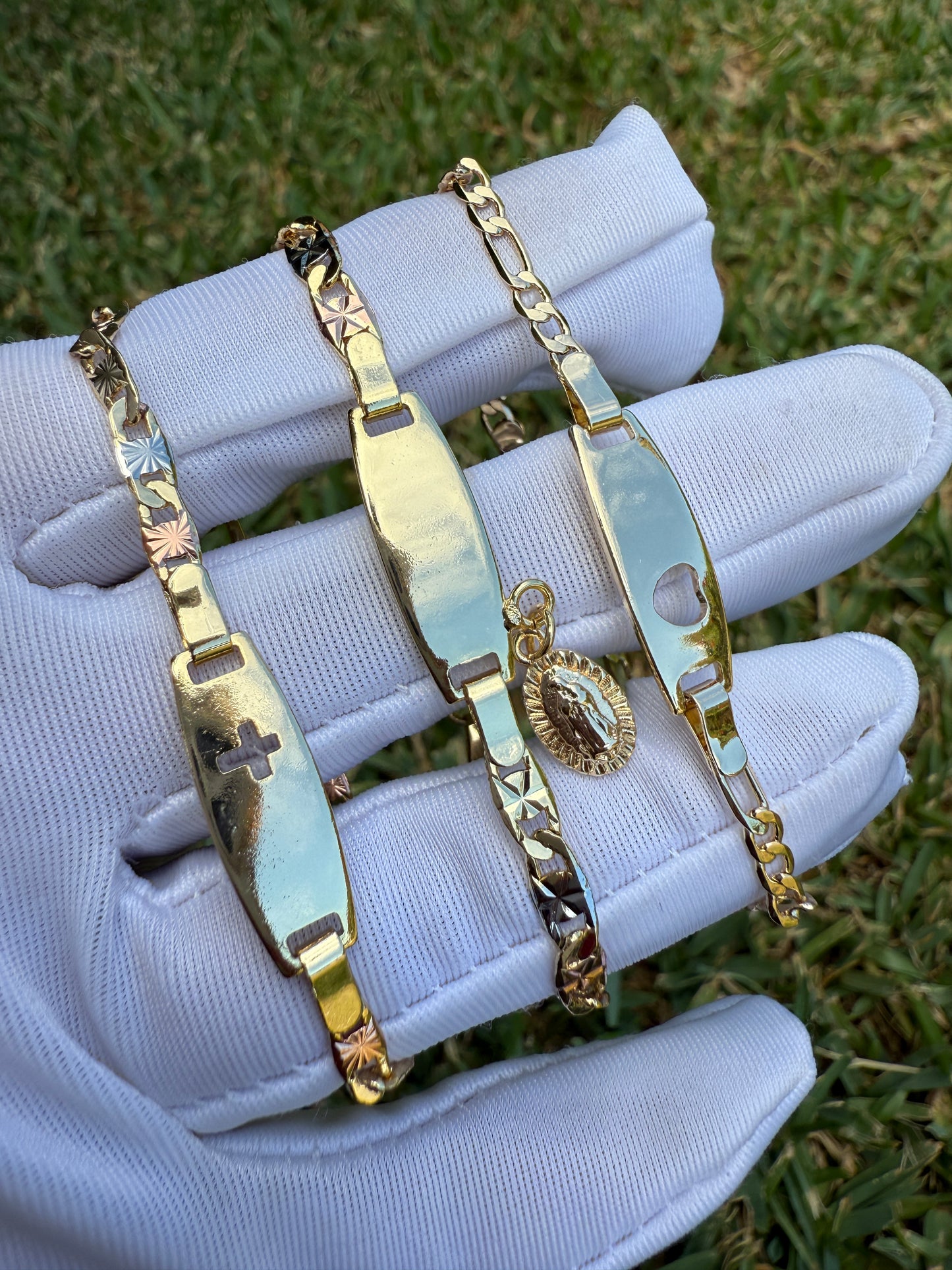 Baby and Kids Bracelet Gold Plated
