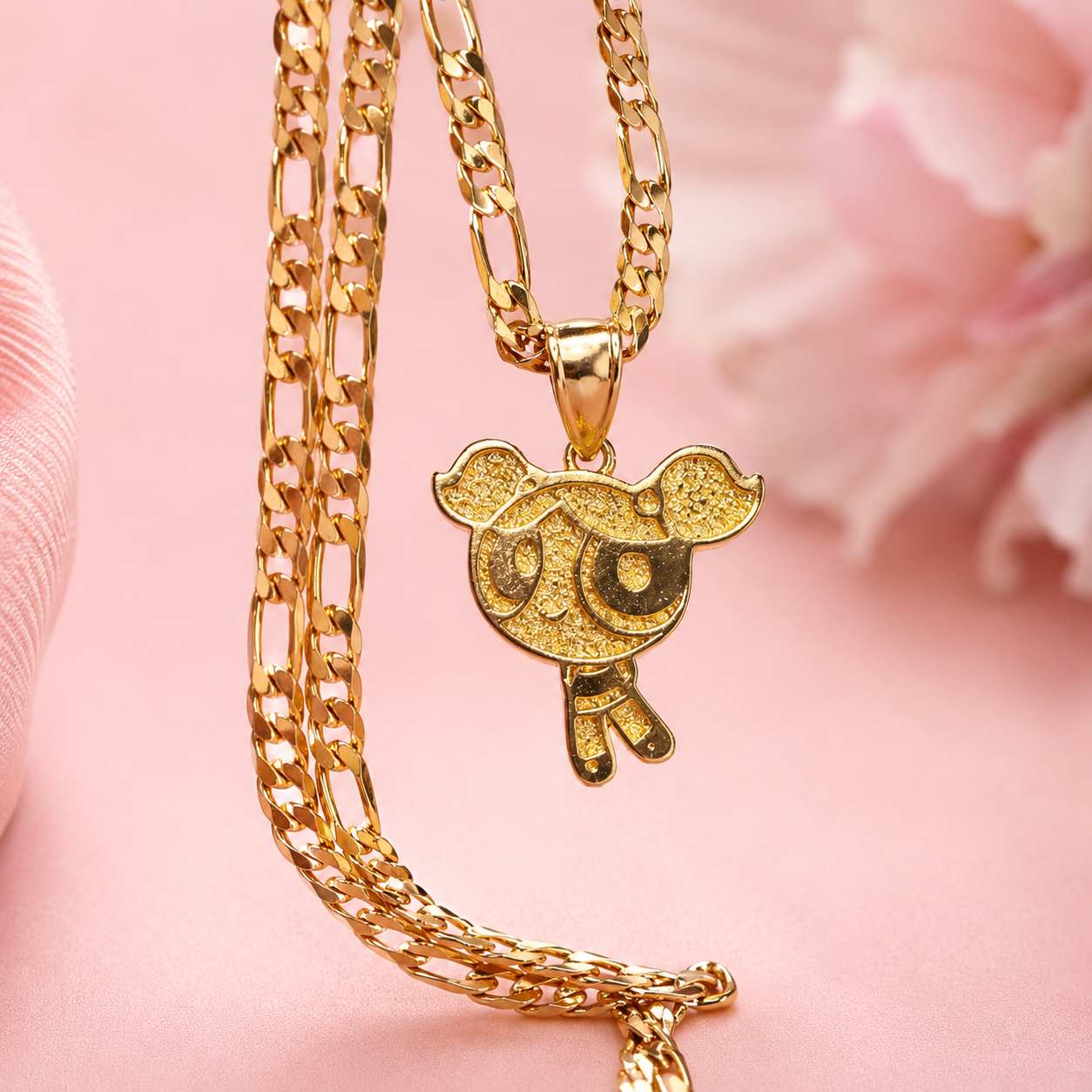 Bubble Necklace with the Chain