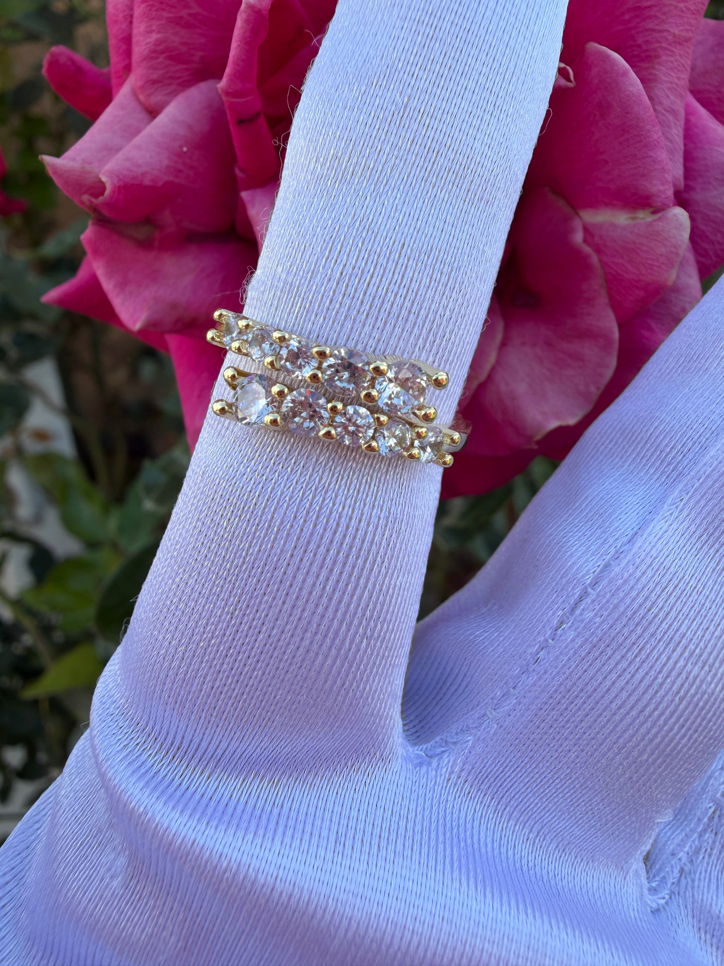 “Rocky”Ring Adjustable Gold Plated