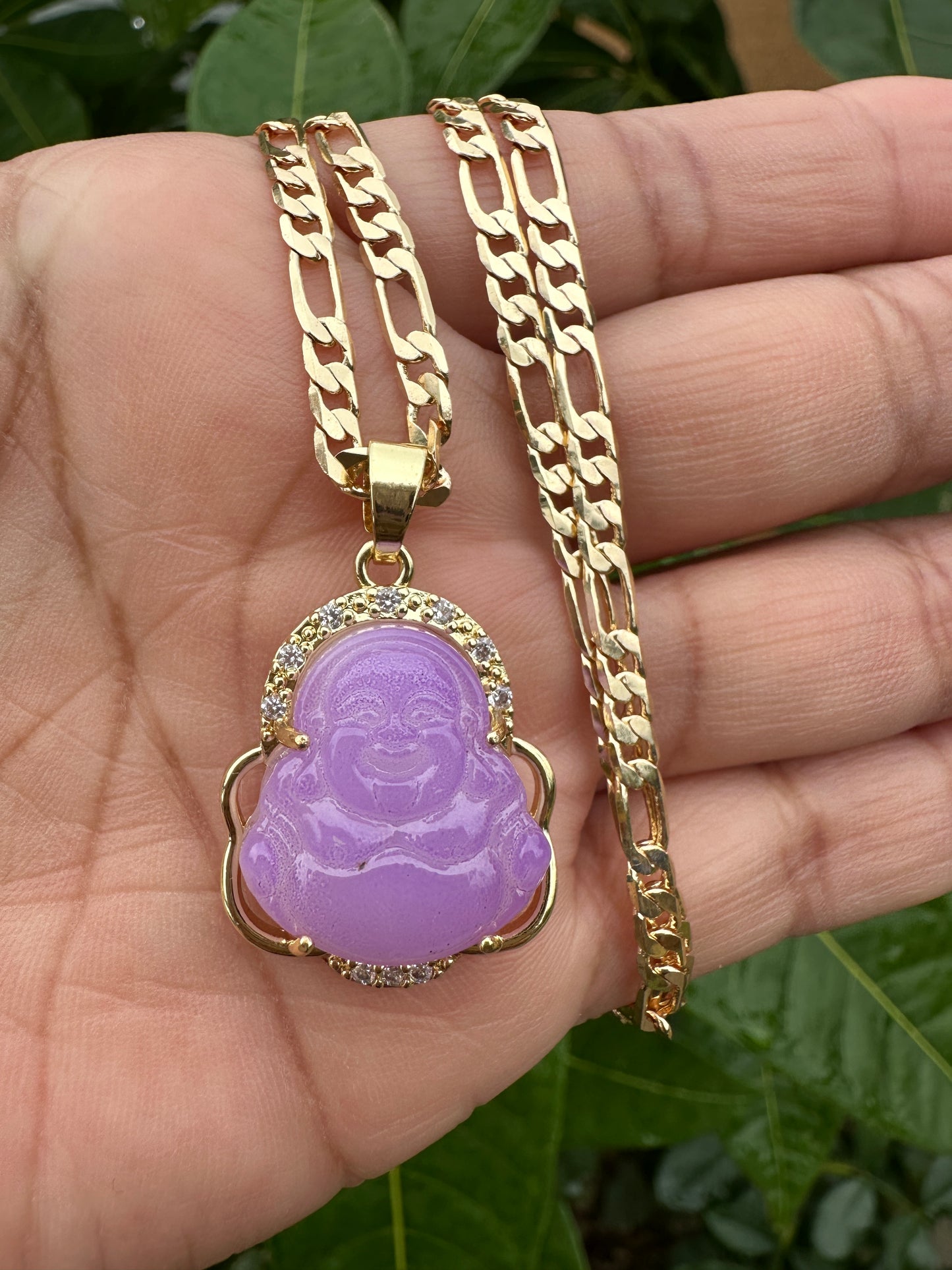 “Buddha”Necklace-Gold Plated