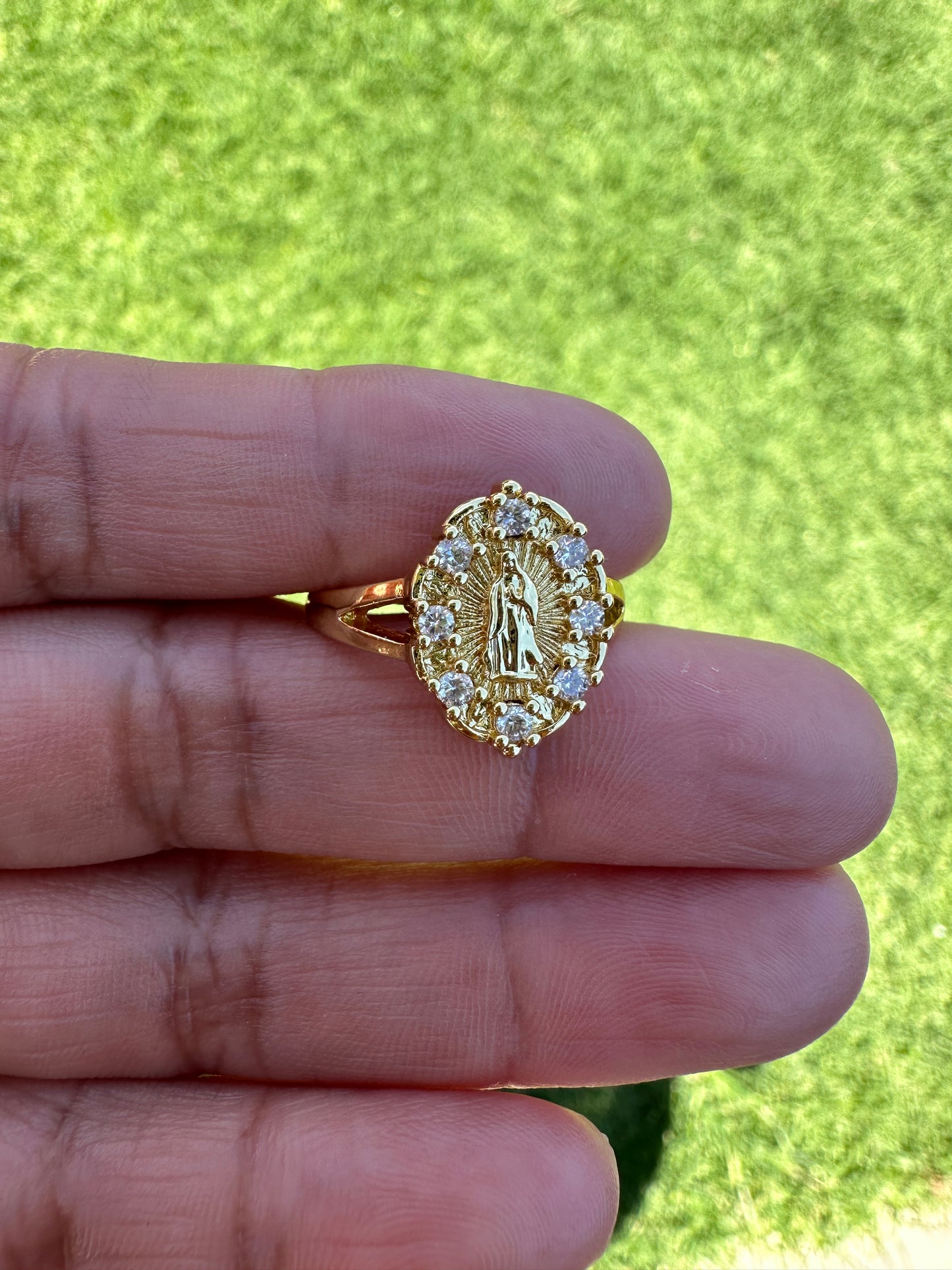 Immaculate Virgin Ring - Virgen Imaculada  Ring Adjustable