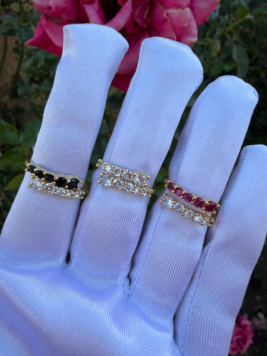 “Rocky”Ring Adjustable Gold Plated