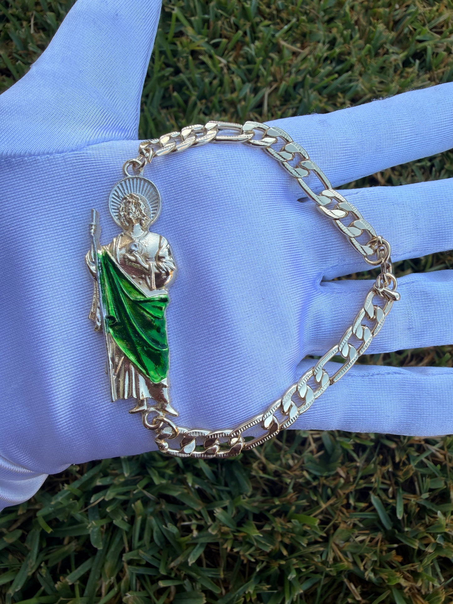 St Jude Bracelet 8” San Judas Tadeo Esclava