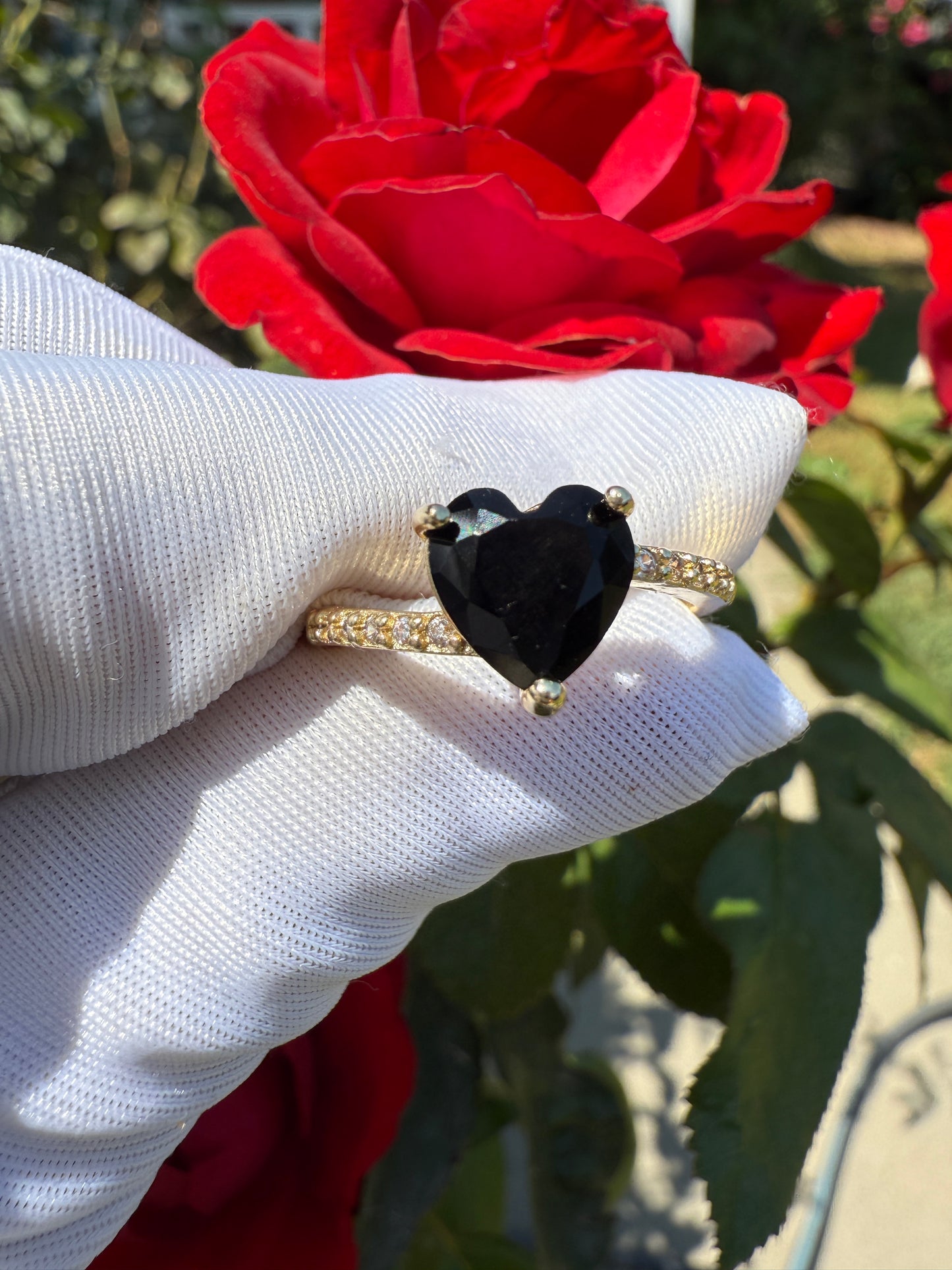 Heart Ring Adjustable for her - Promise -Engagement Ring