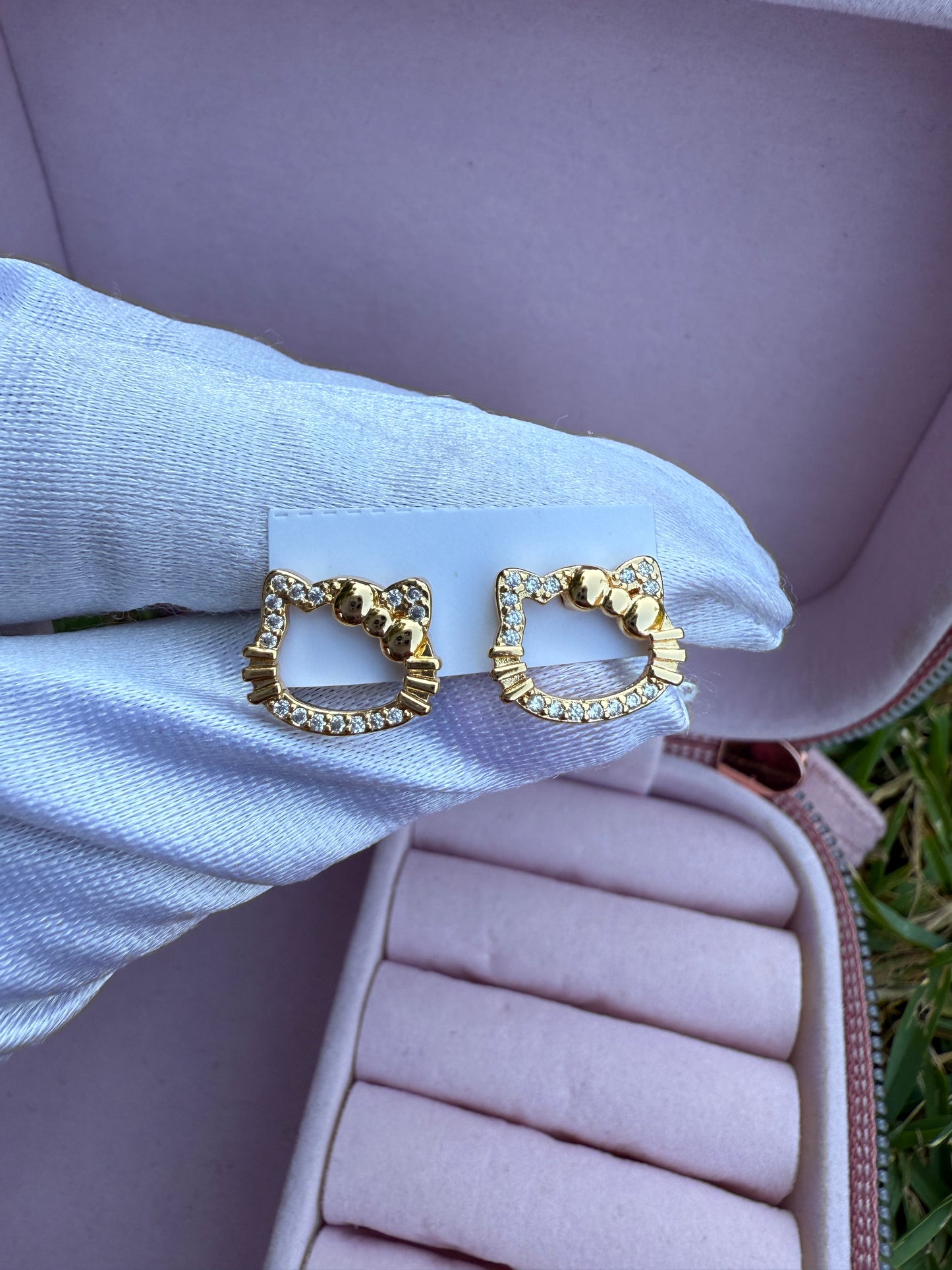Cat Earrings Set