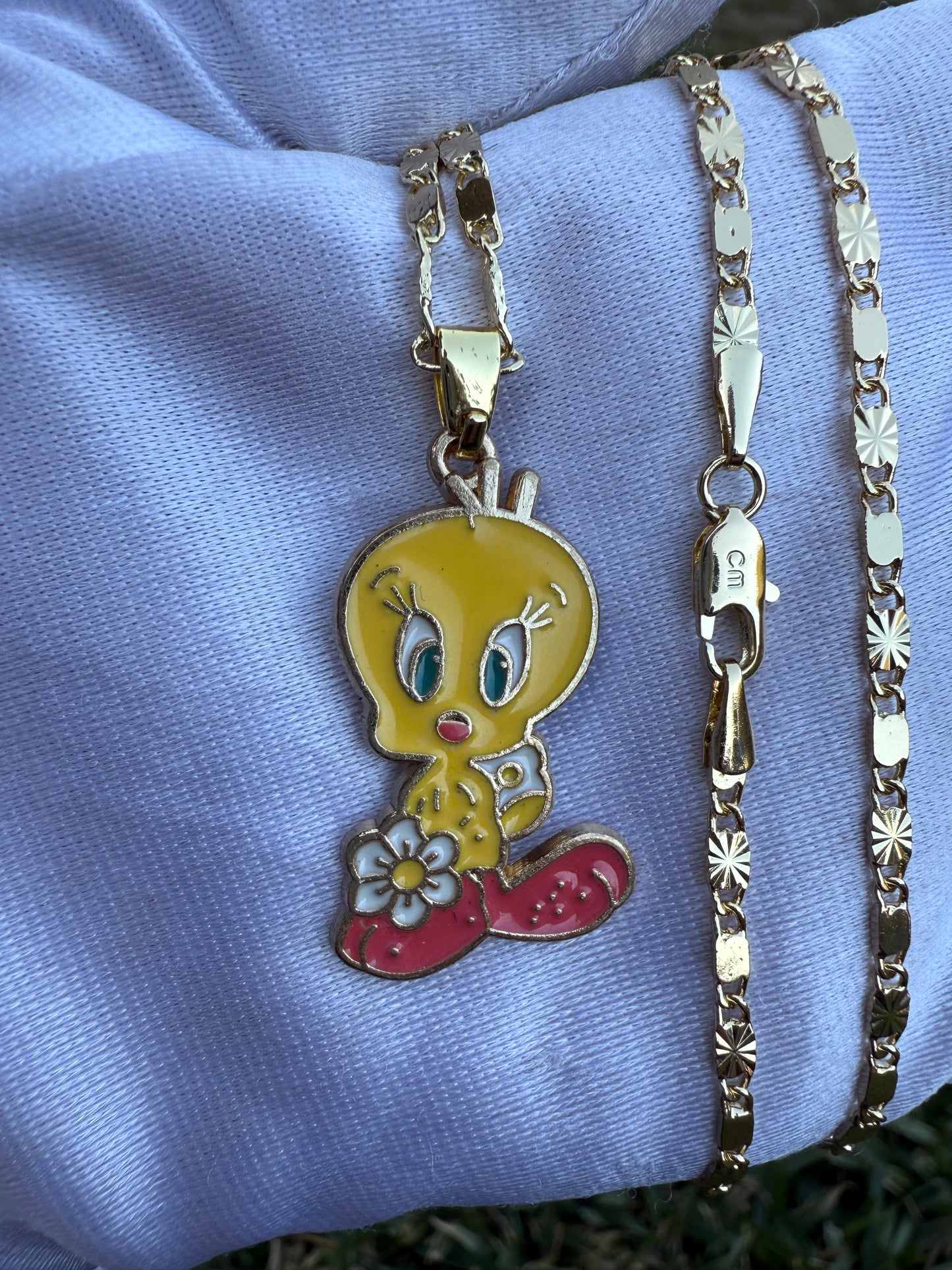 Yellow Bird Necklace