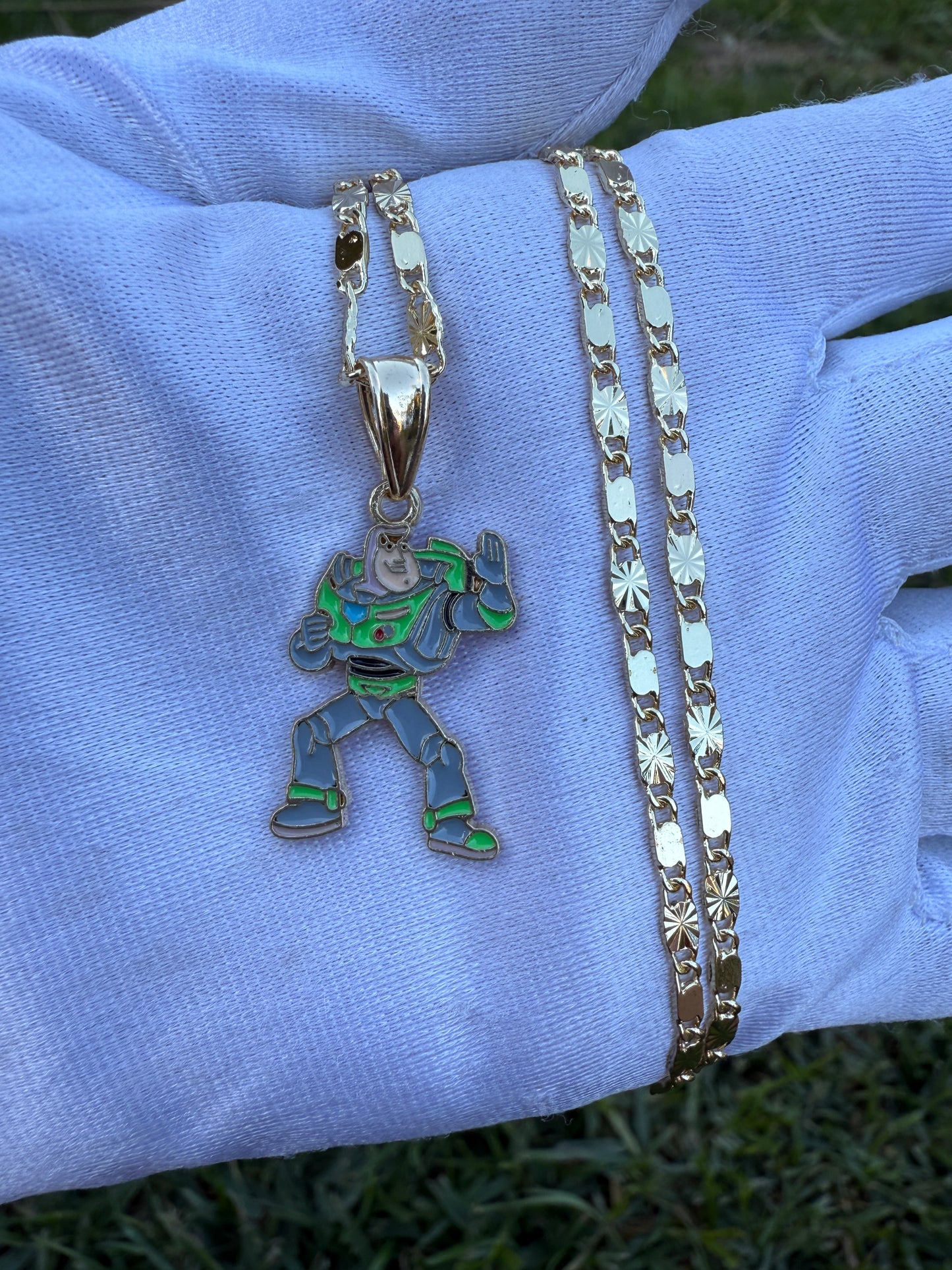 Cartoon Necklace - Cowgirl-Cowboy-Astronaut