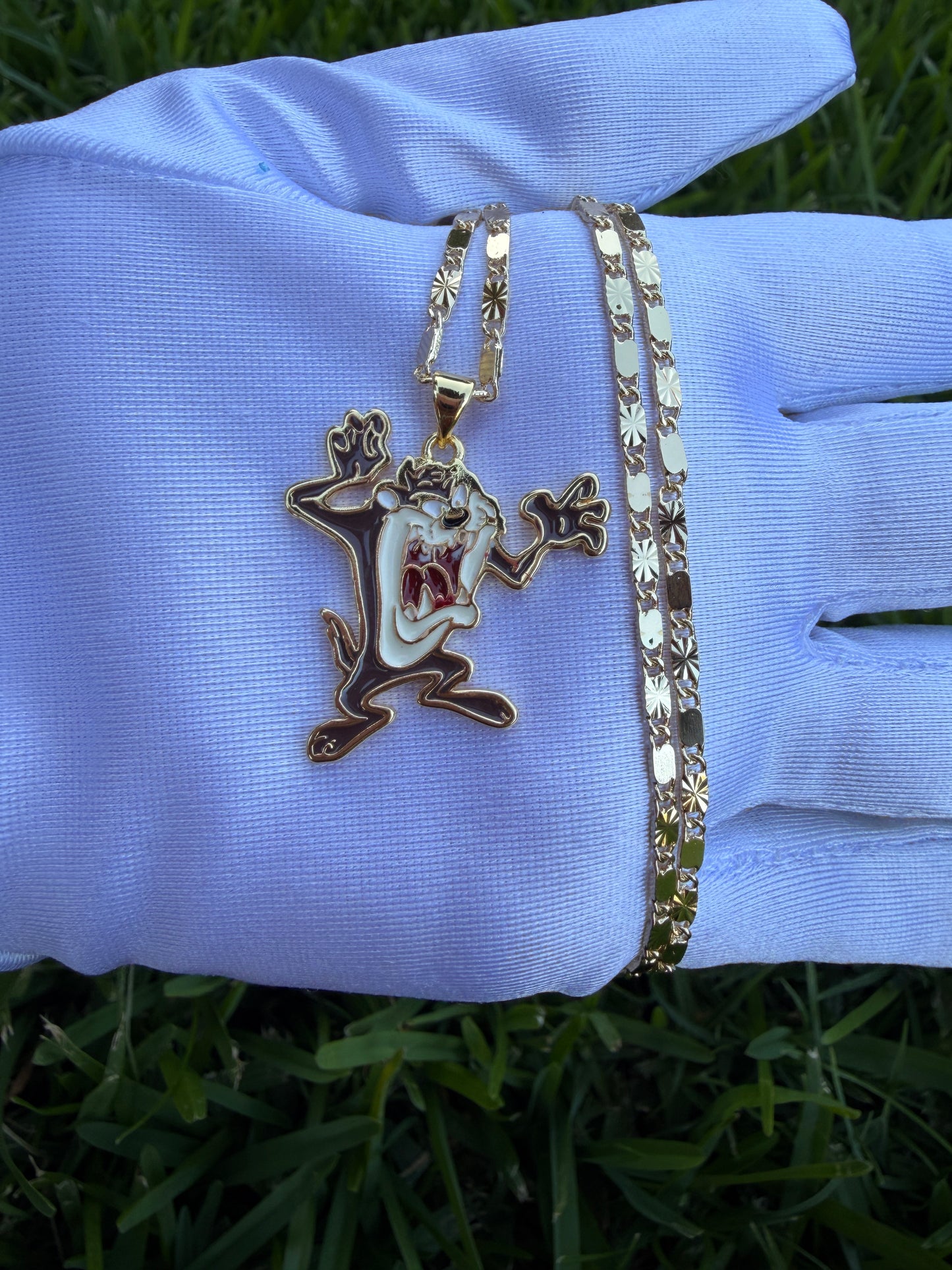 Taz-Tas Monster Necklace