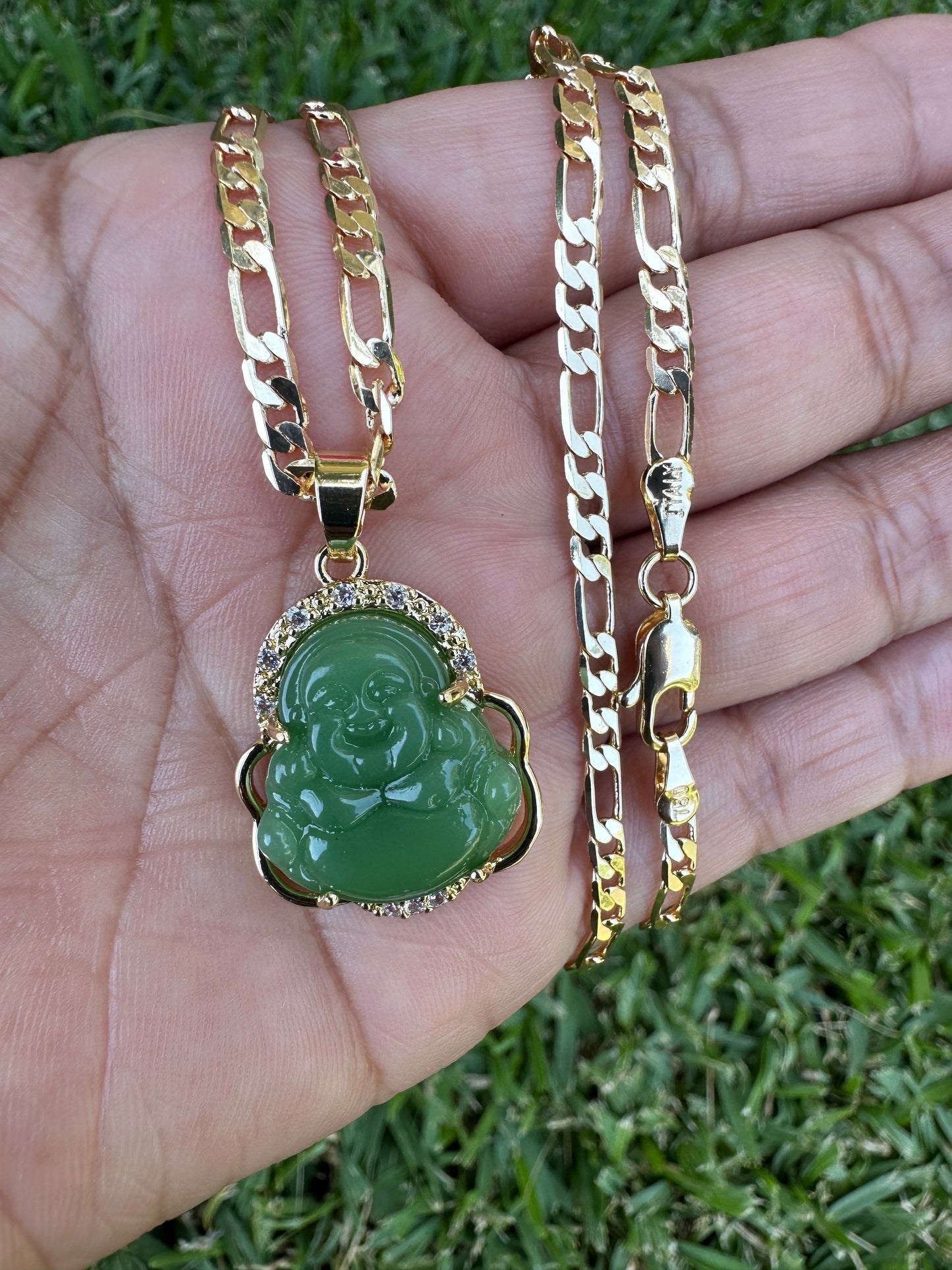 “Buddha”Necklace-Gold Plated