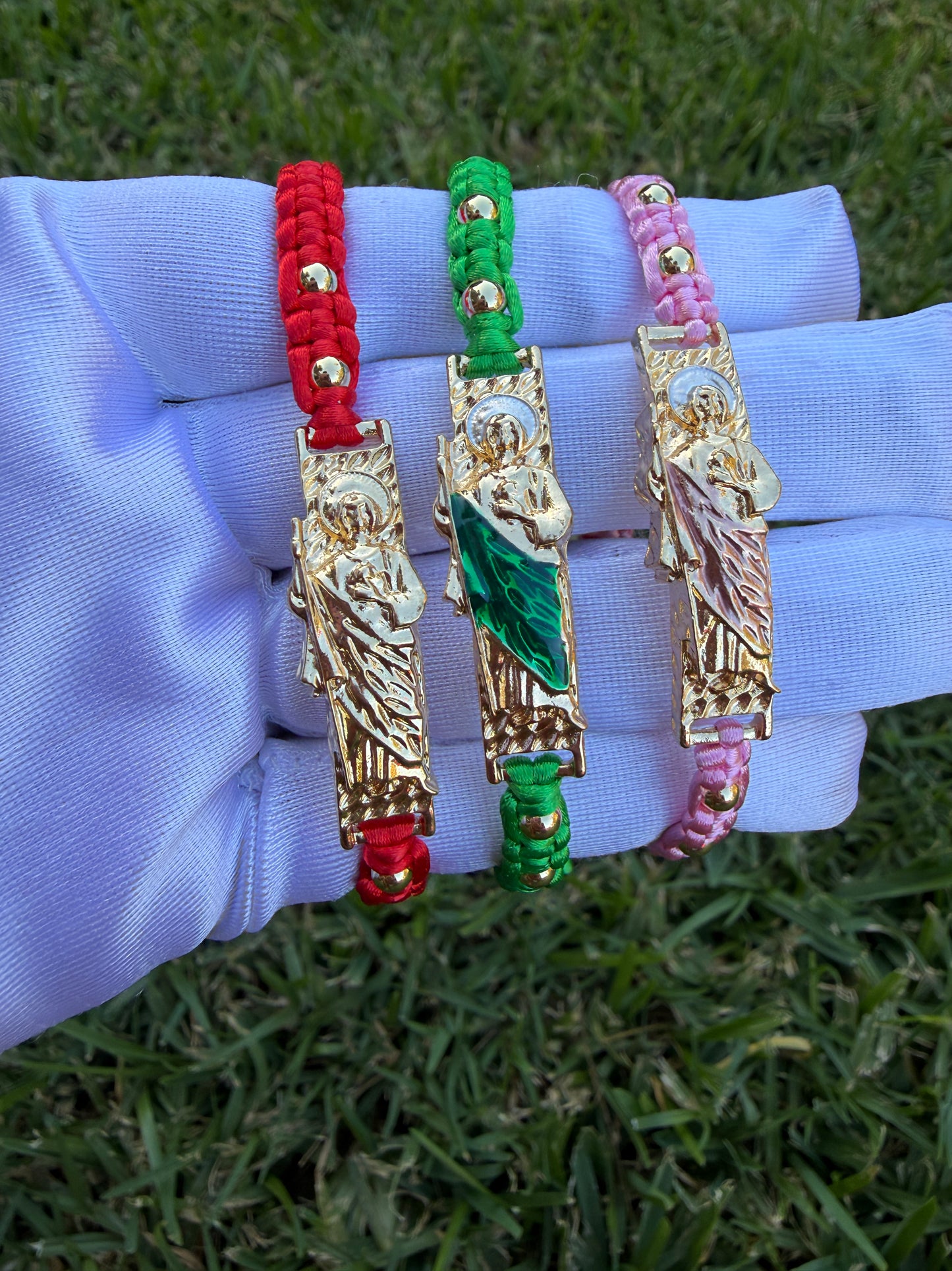 St Jude Rope Bracelet Adjustable