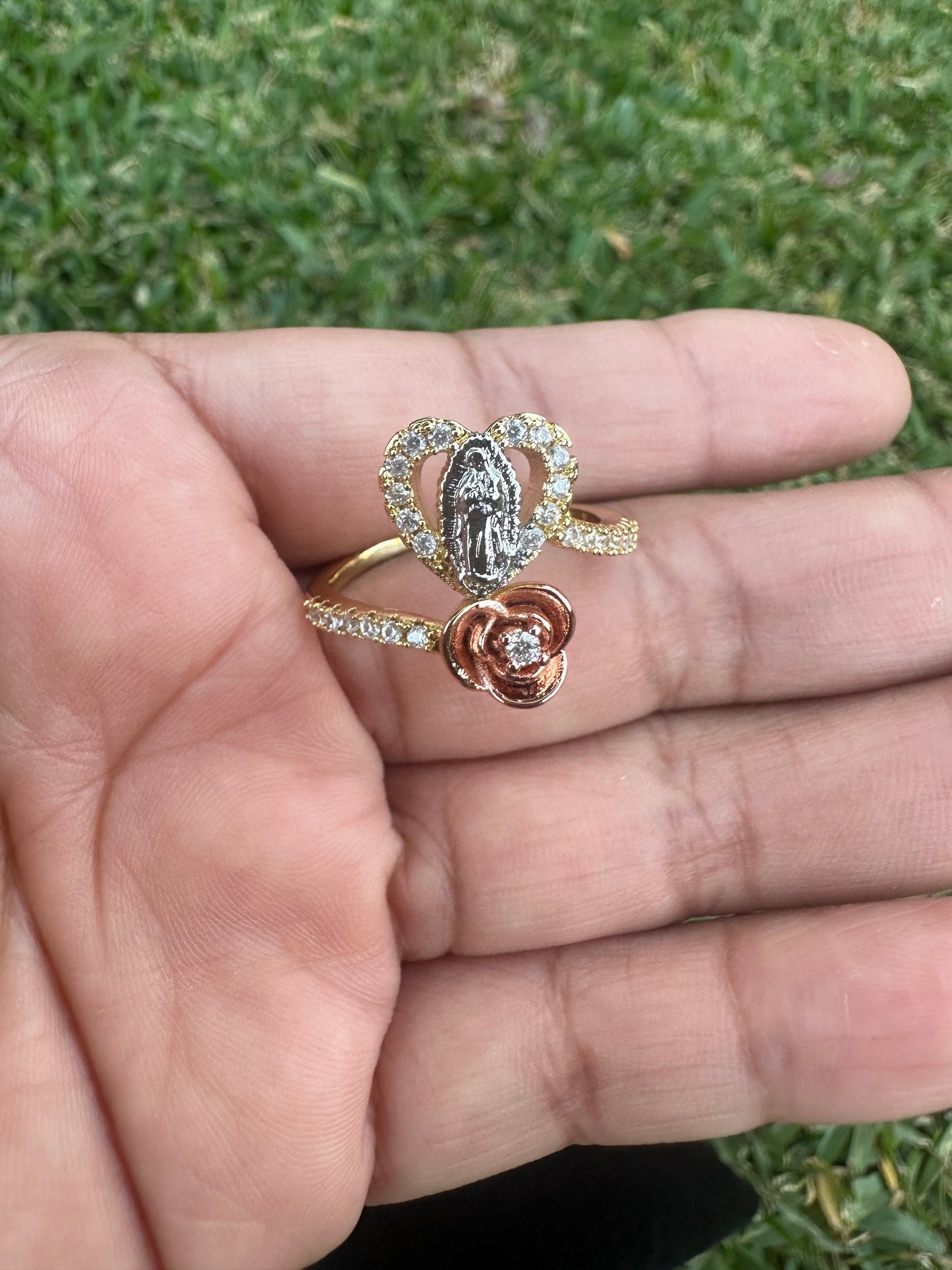 “Ari” Virgencita Rings Adjustable -Anillo