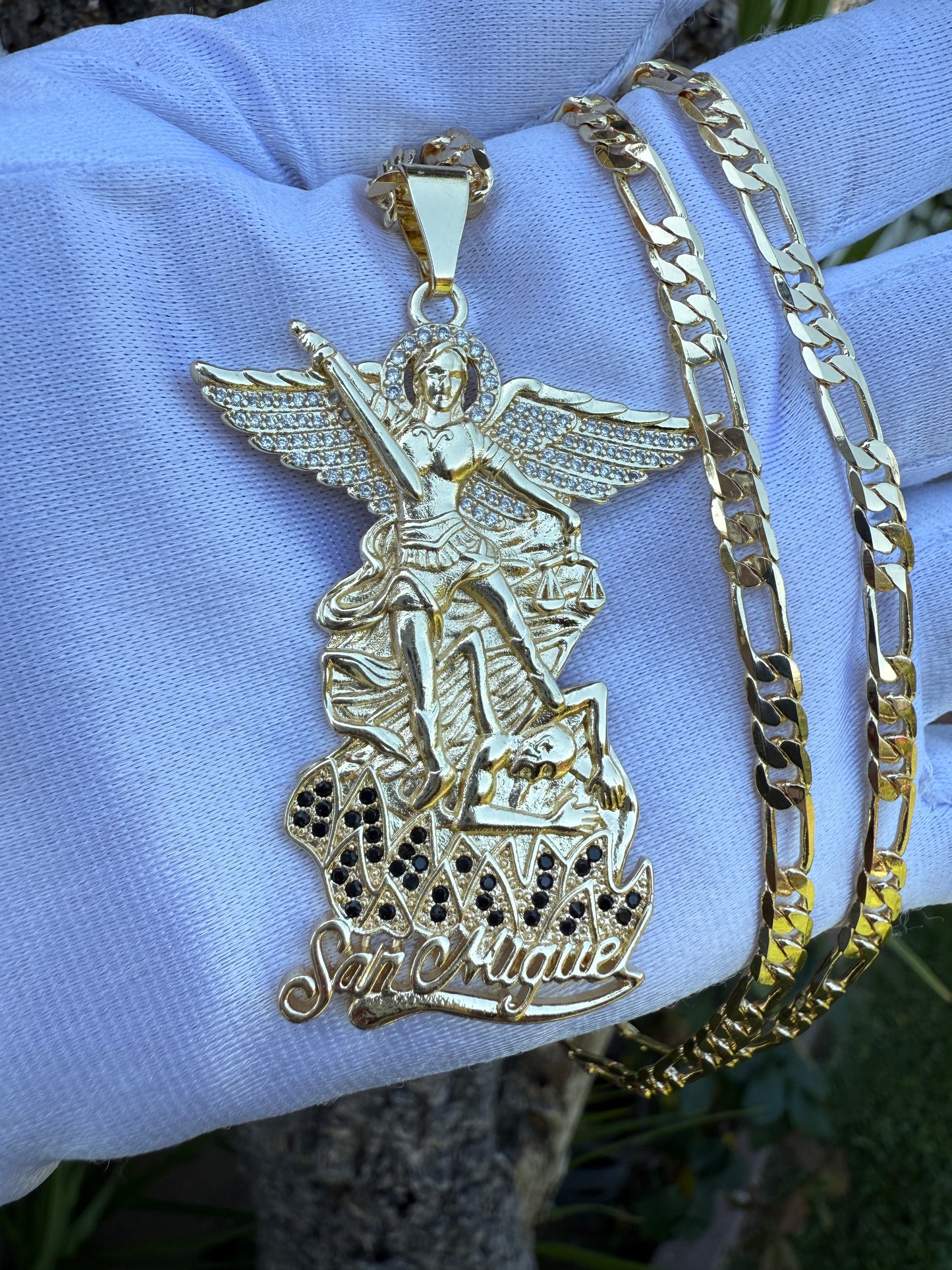 St Michael Archangel Necklace San Miguel Arcangel
