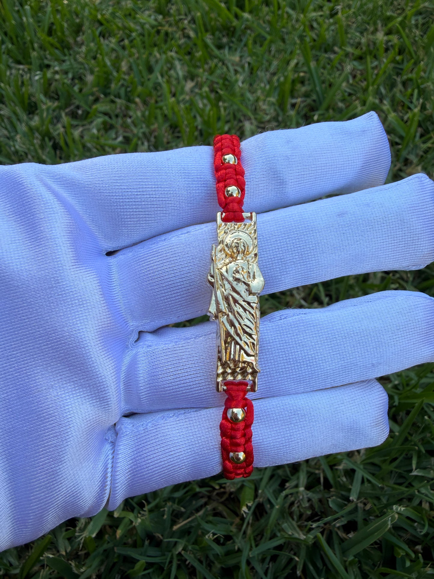 St Jude Rope Bracelet Adjustable