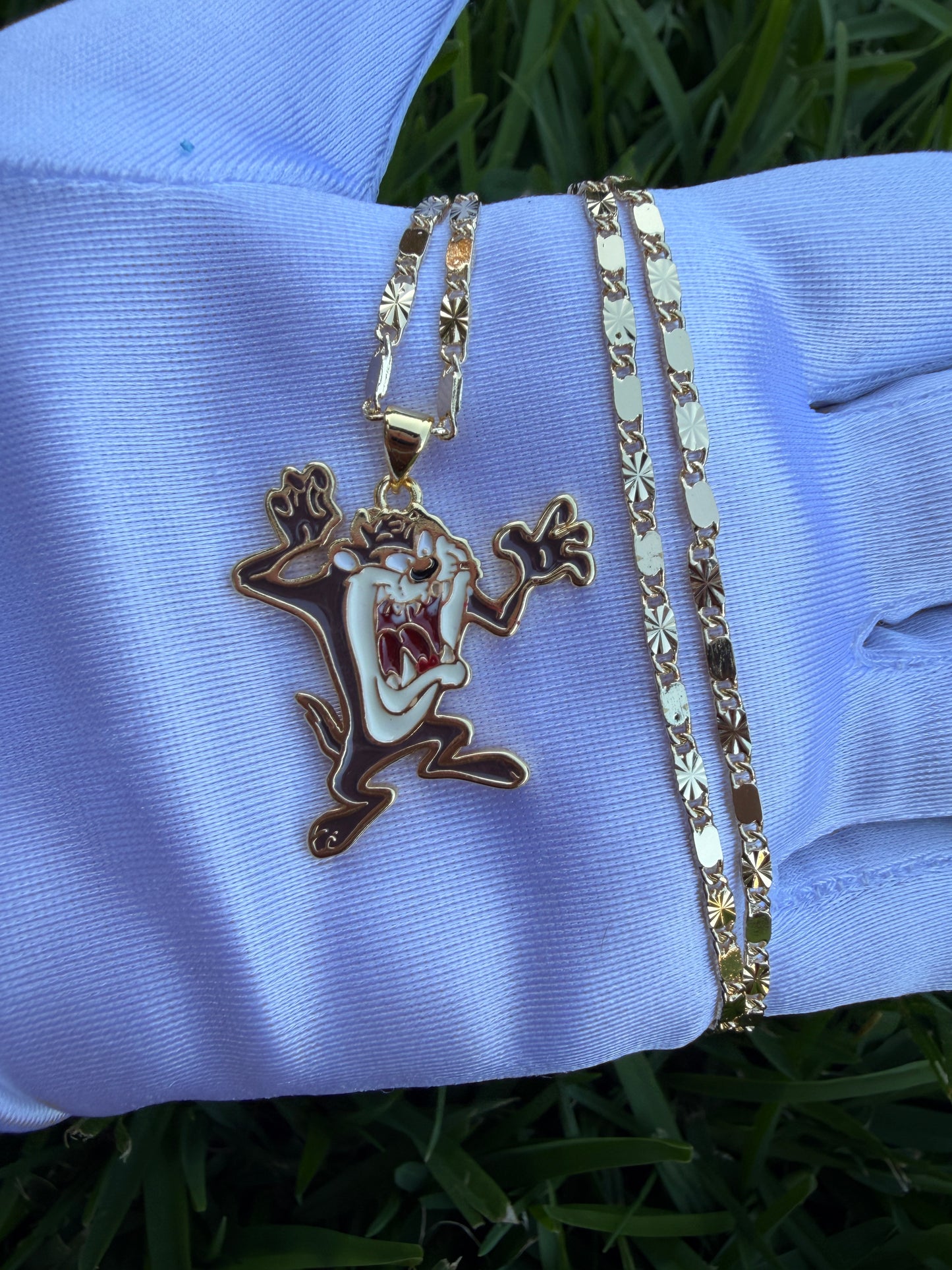 Taz-Tas Monster Necklace