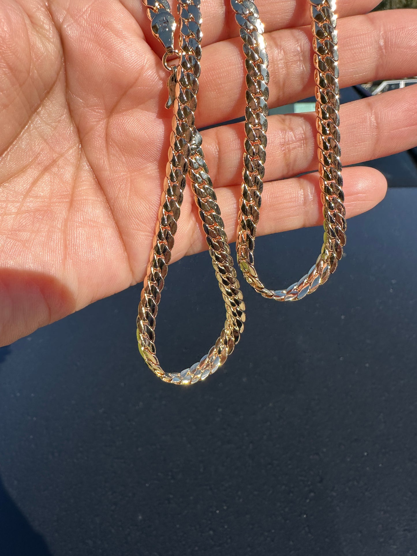 Snake Chain 24” inches Long Gold Plated