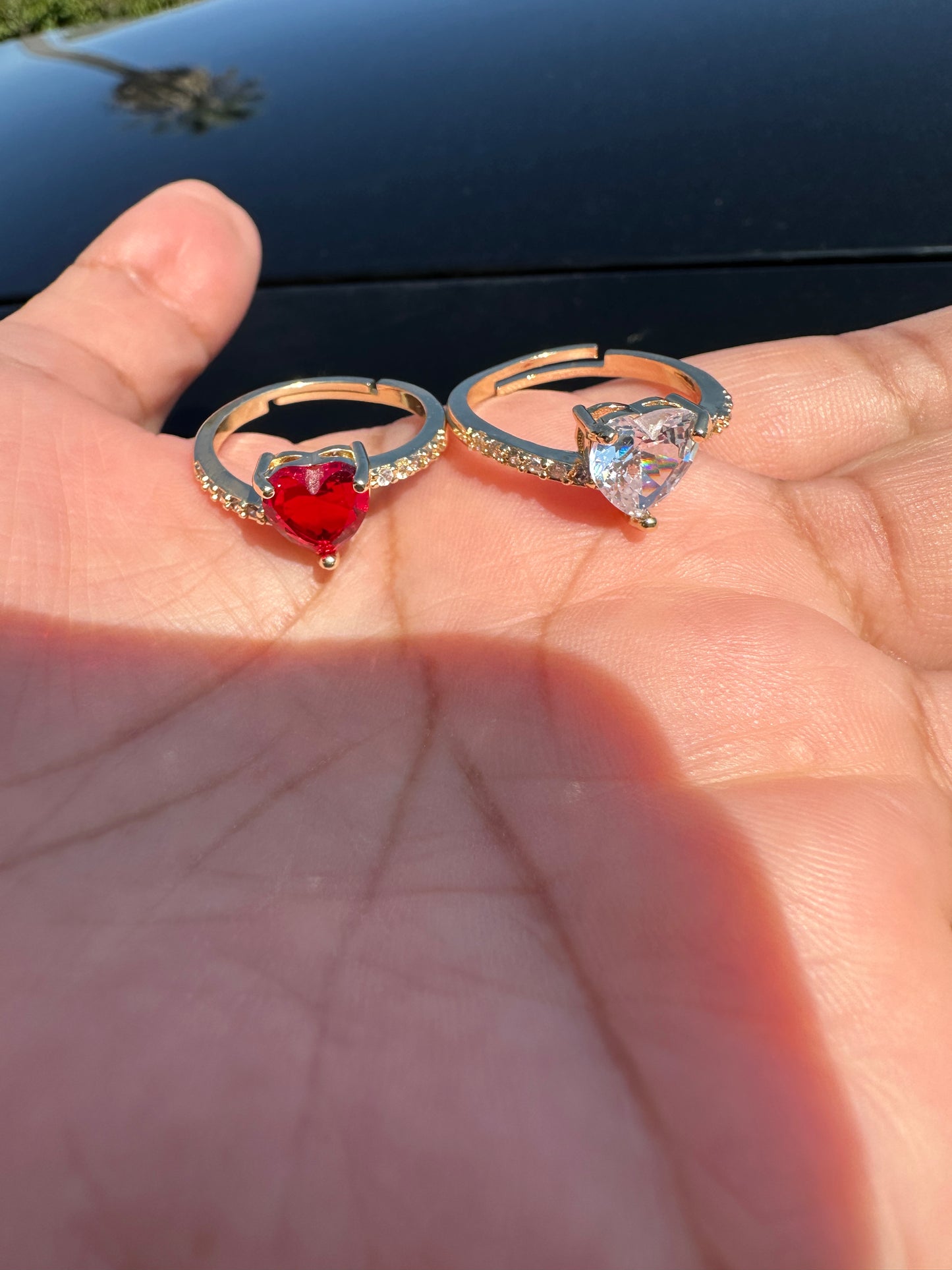 Heart Ring Adjustable