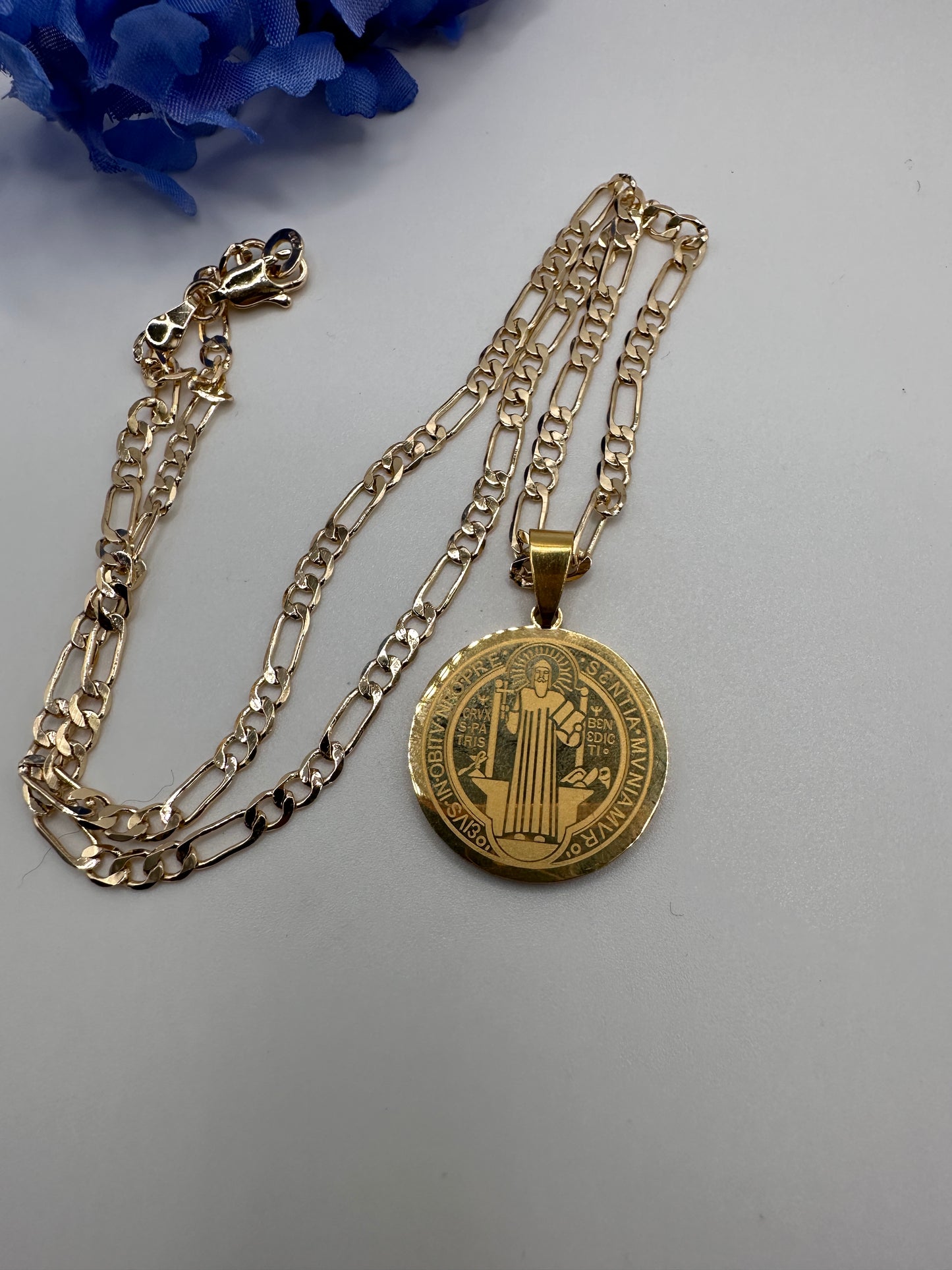 “St Benedict” San Benito Coin Necklace Ultimate Protection