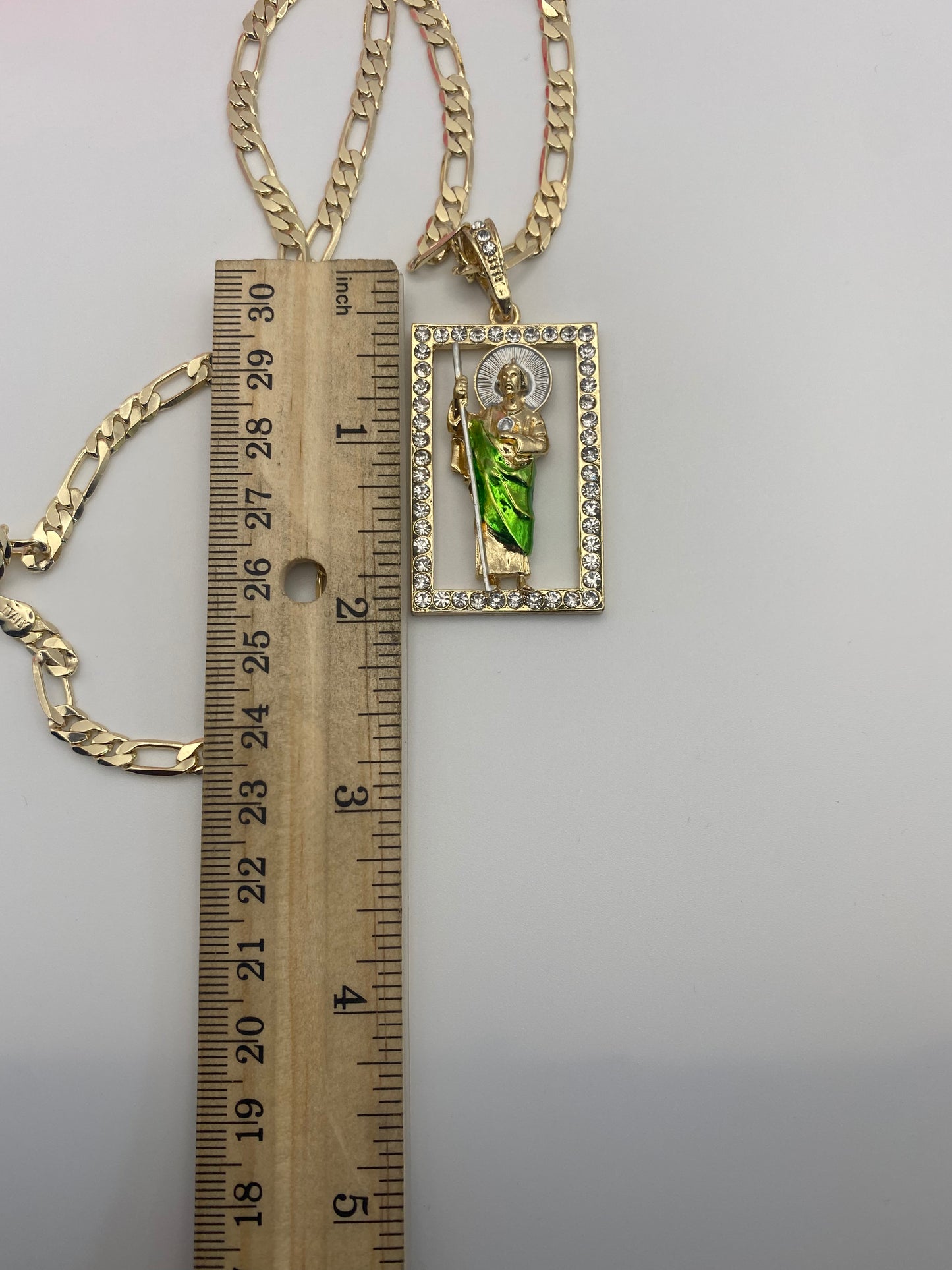 “Save me “ San Judas/ St Jude  Necklace Gold Plated