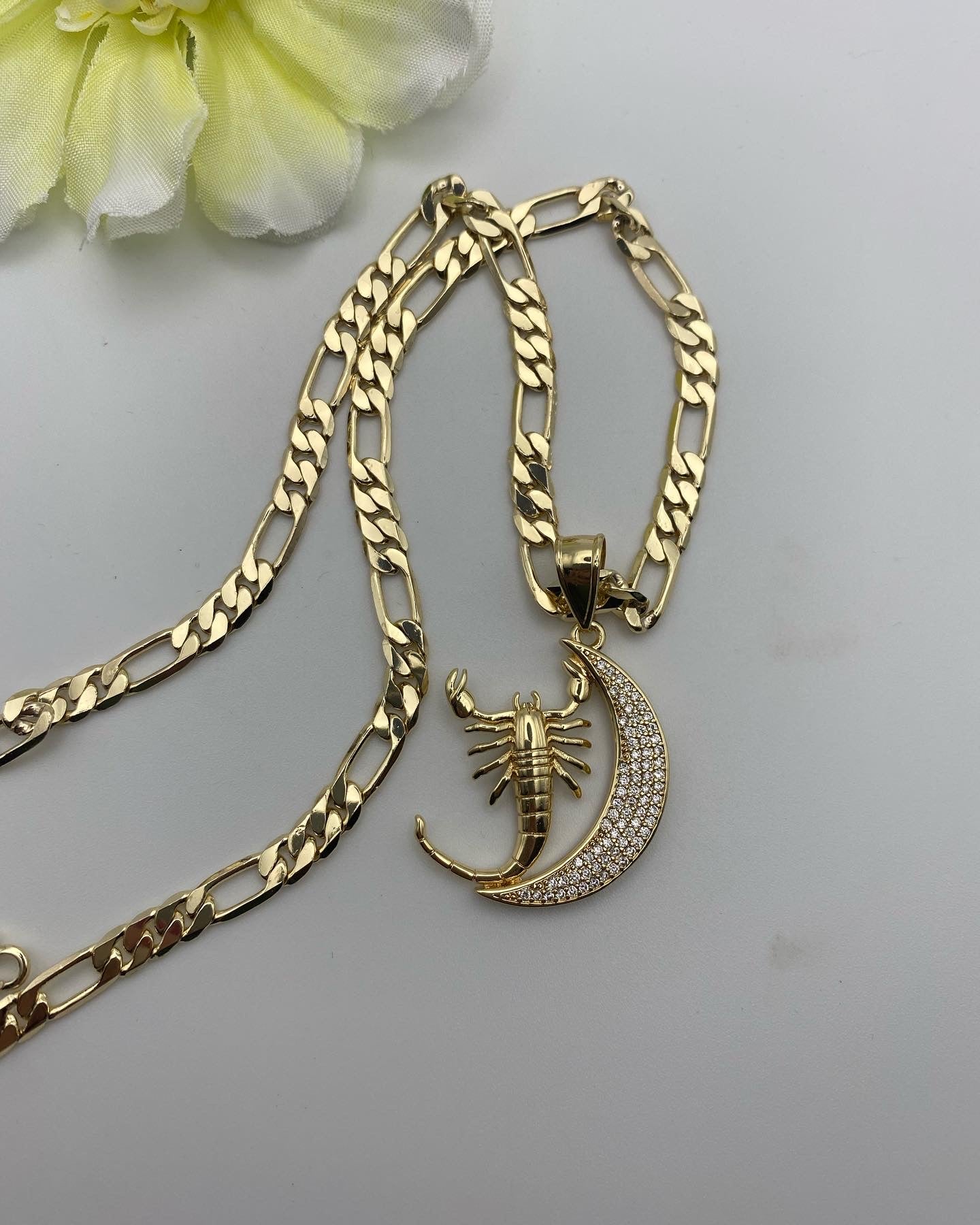 “Scorpio Season” Scorpion Necklace Gold Plated