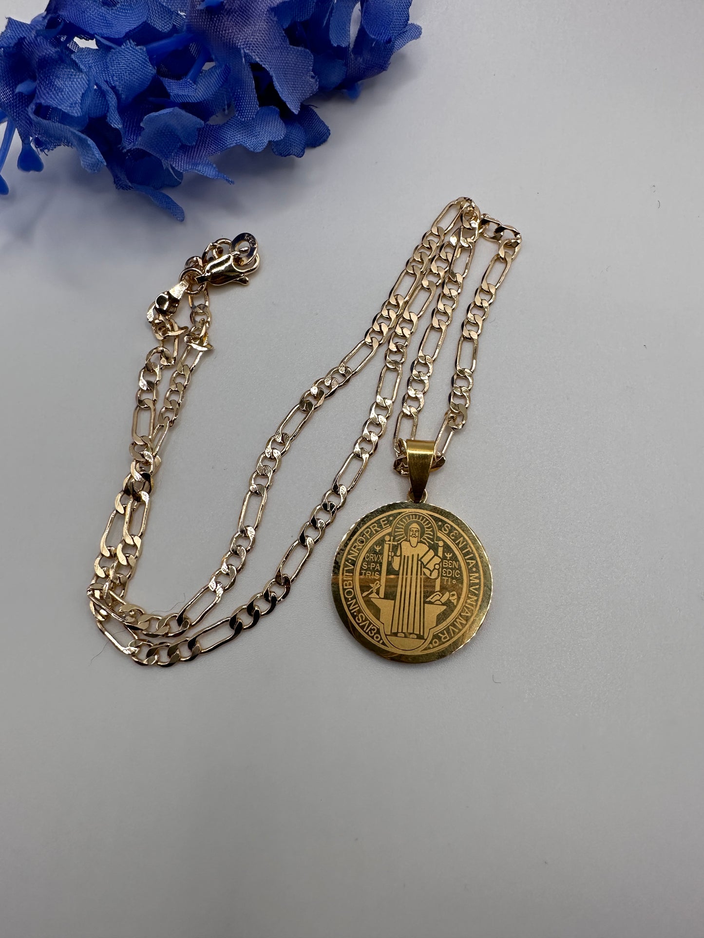 “St Benedict” San Benito Coin Necklace Ultimate Protection