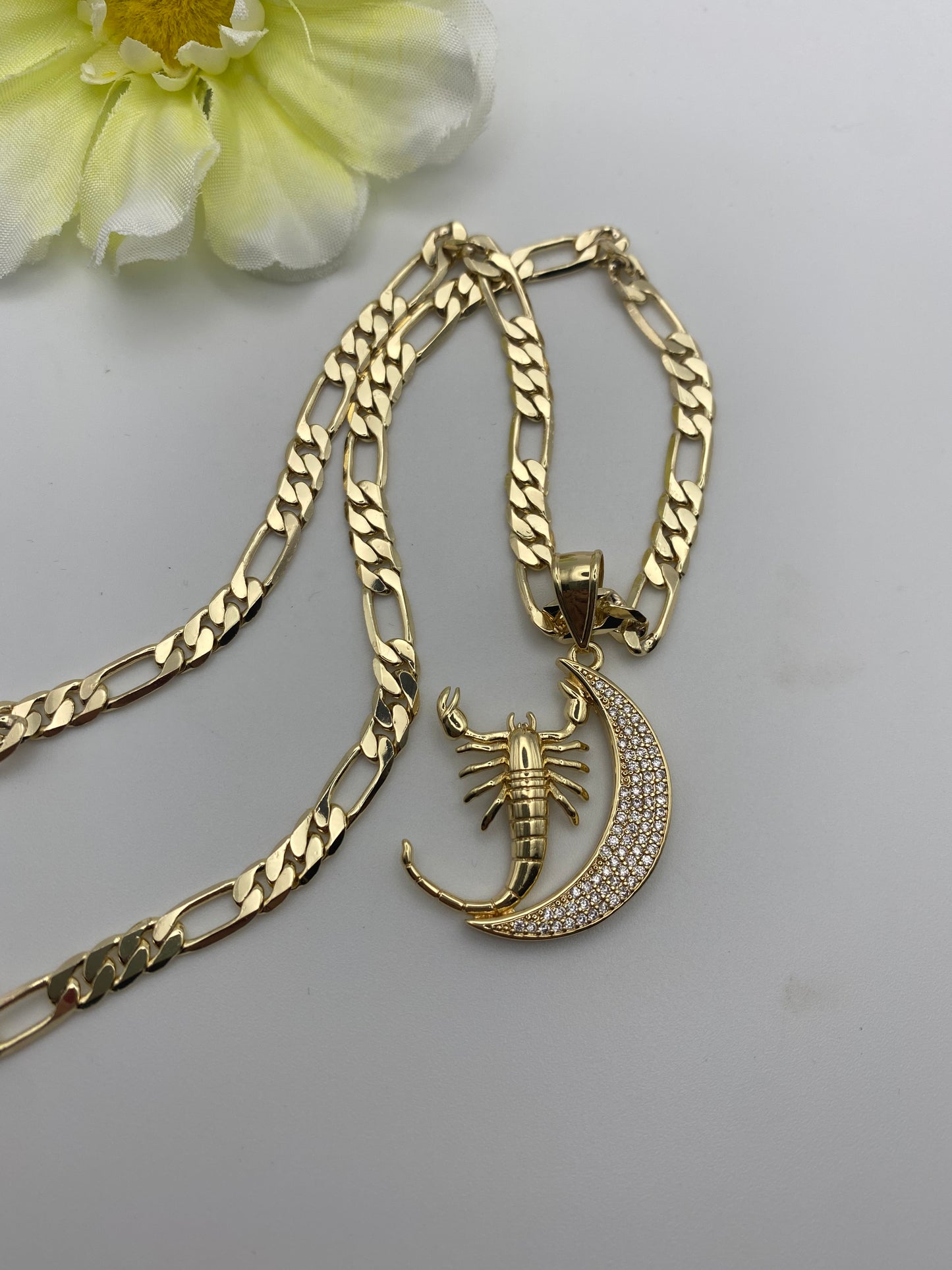 “Scorpio Season” Scorpion Necklace Gold Plated