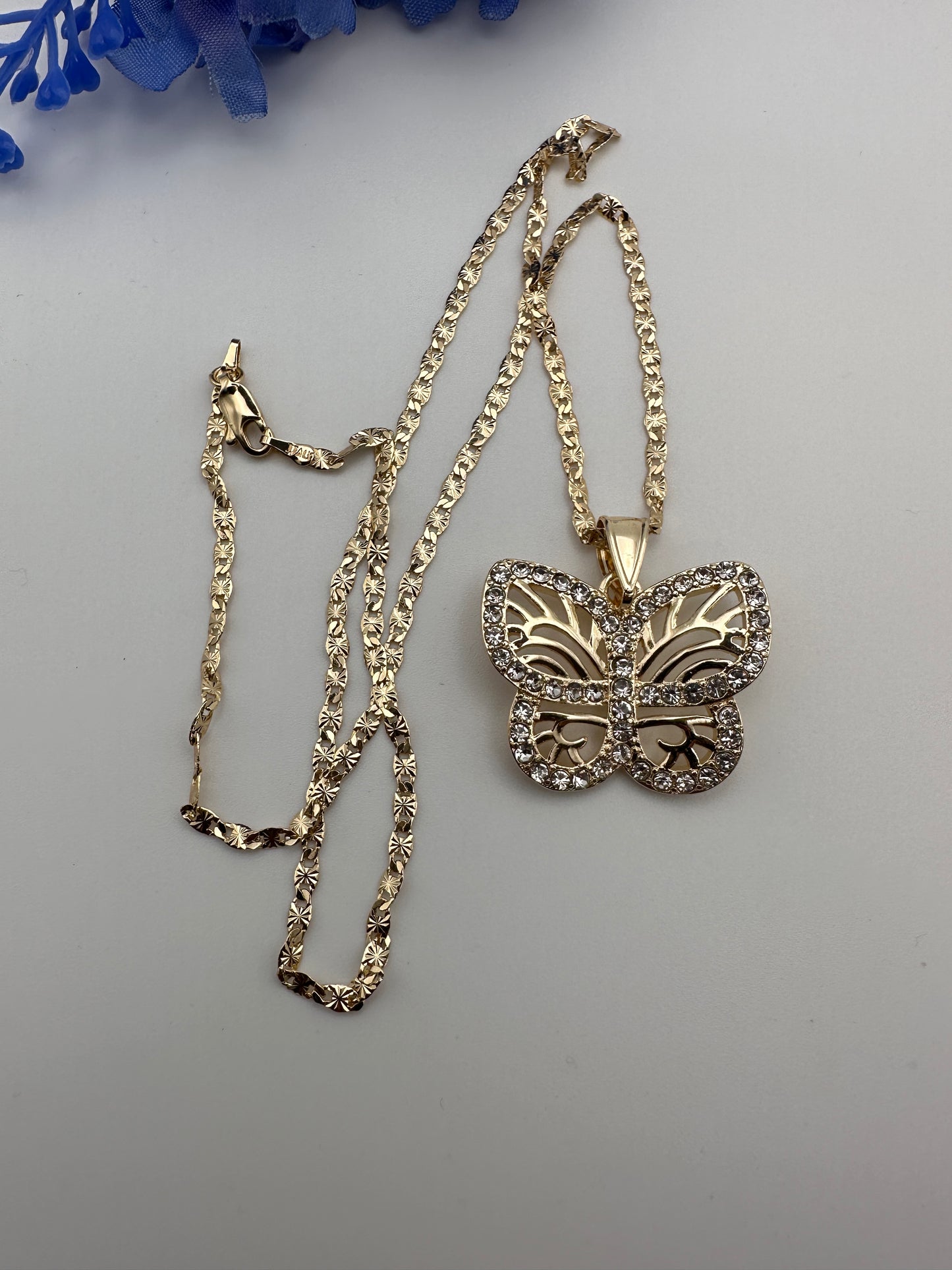 “Fly” Butterfly Necklace