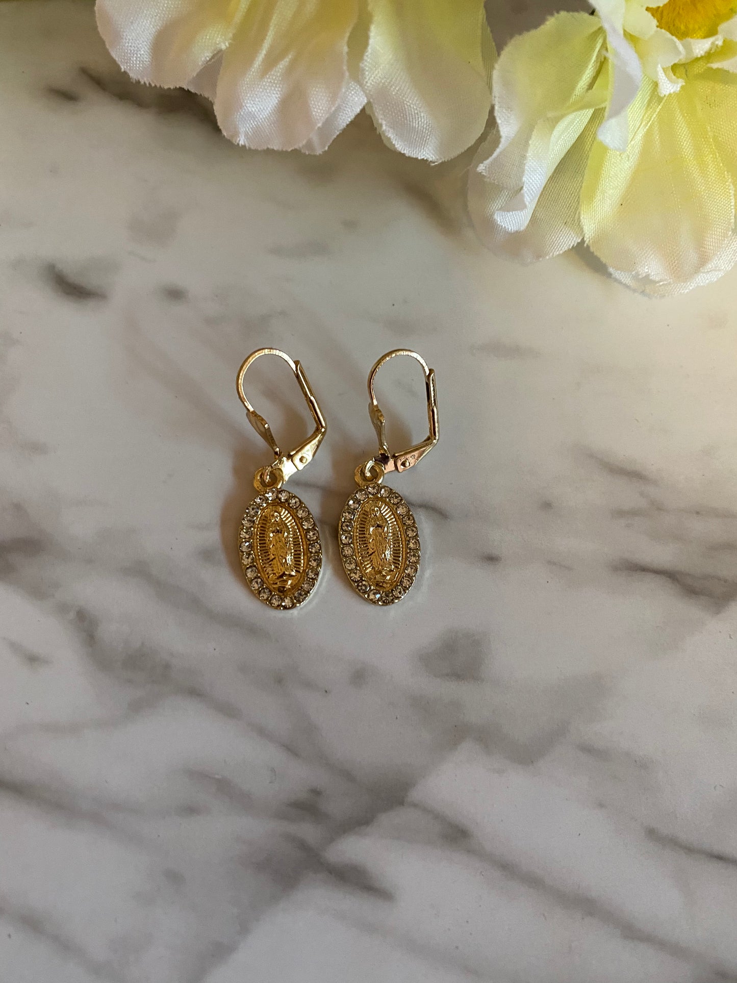 Virgin Earrings Set Gold Plated - VIRGENCITA earrings