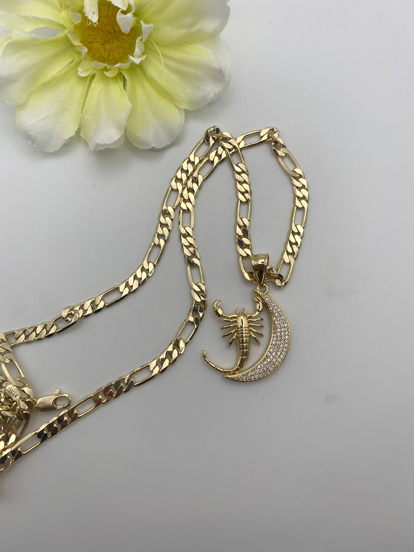 “Scorpio Season” Scorpion Necklace Gold Plated