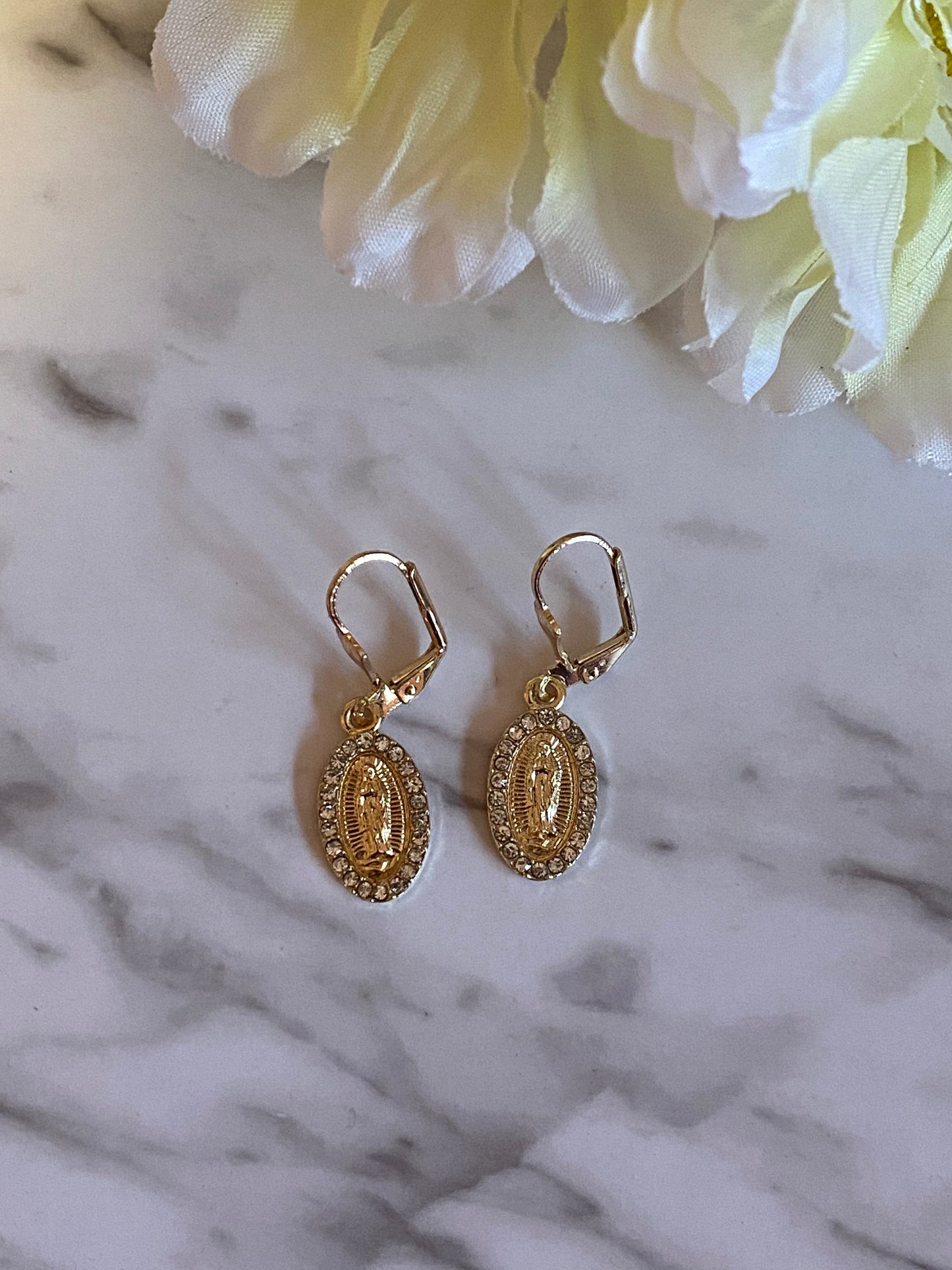 Virgin Earrings Set Gold Plated - VIRGENCITA earrings