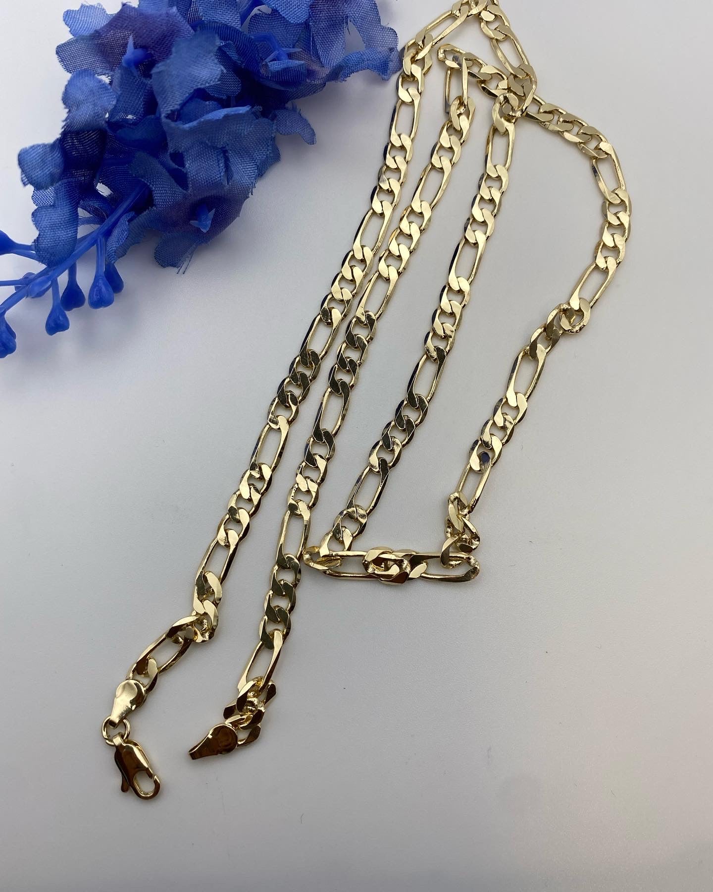 Figaro Chain Gold Plated