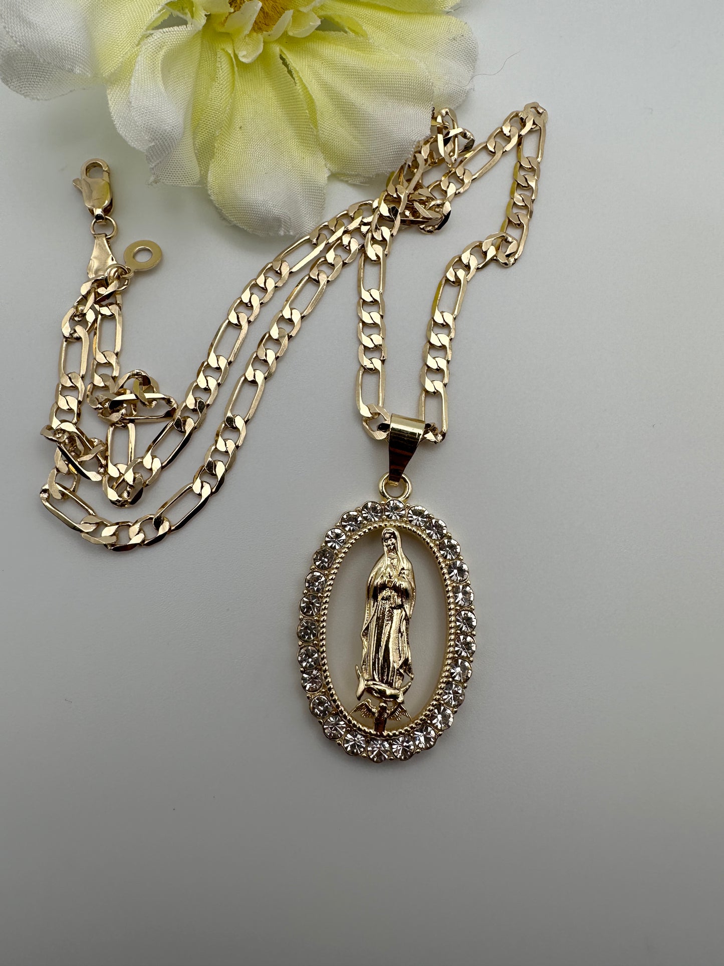 “Virgen Mia” Necklace- Virgin Gold Plated Necklace