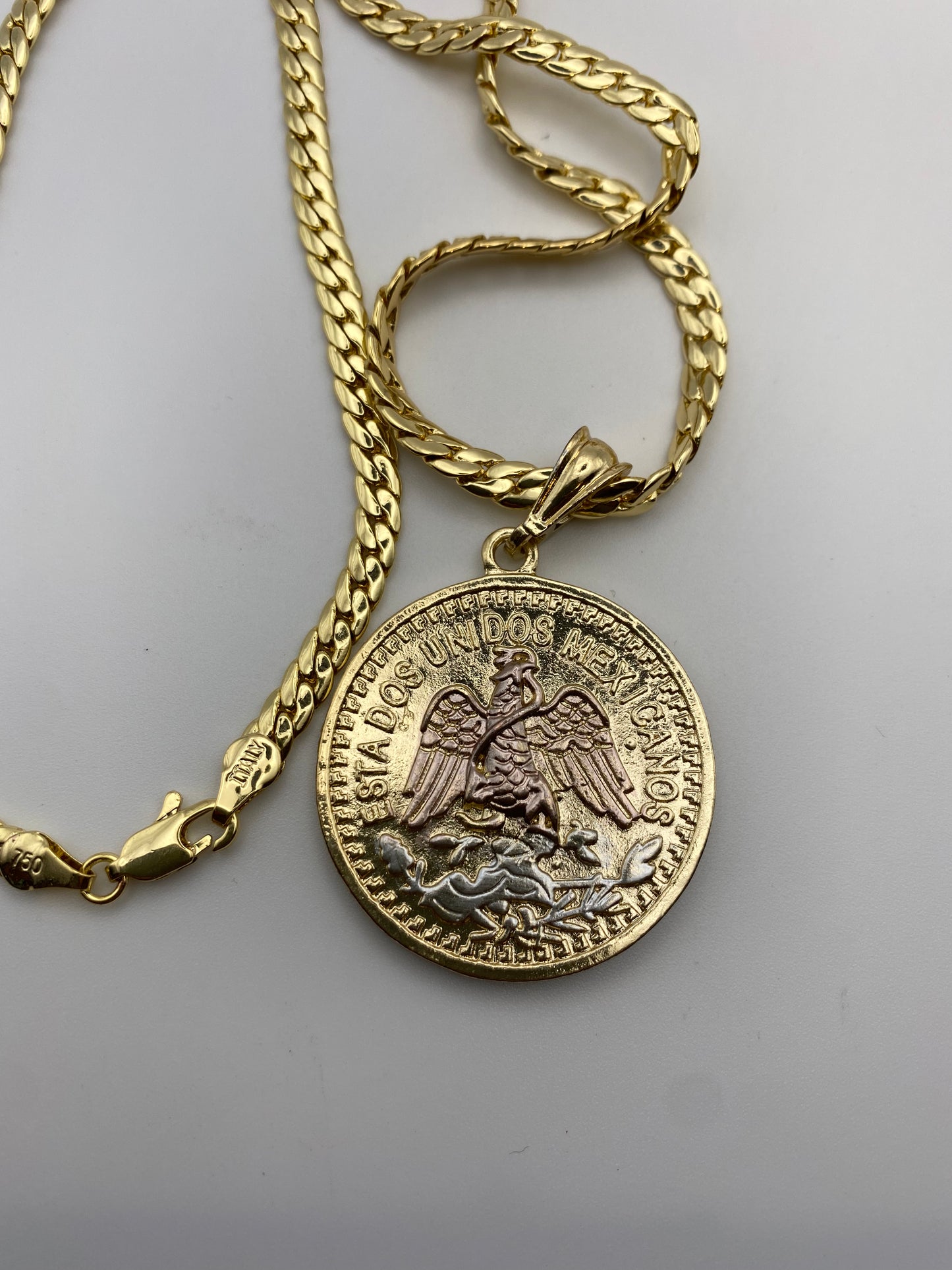 “El Centenario” Necklace -Gold Plated