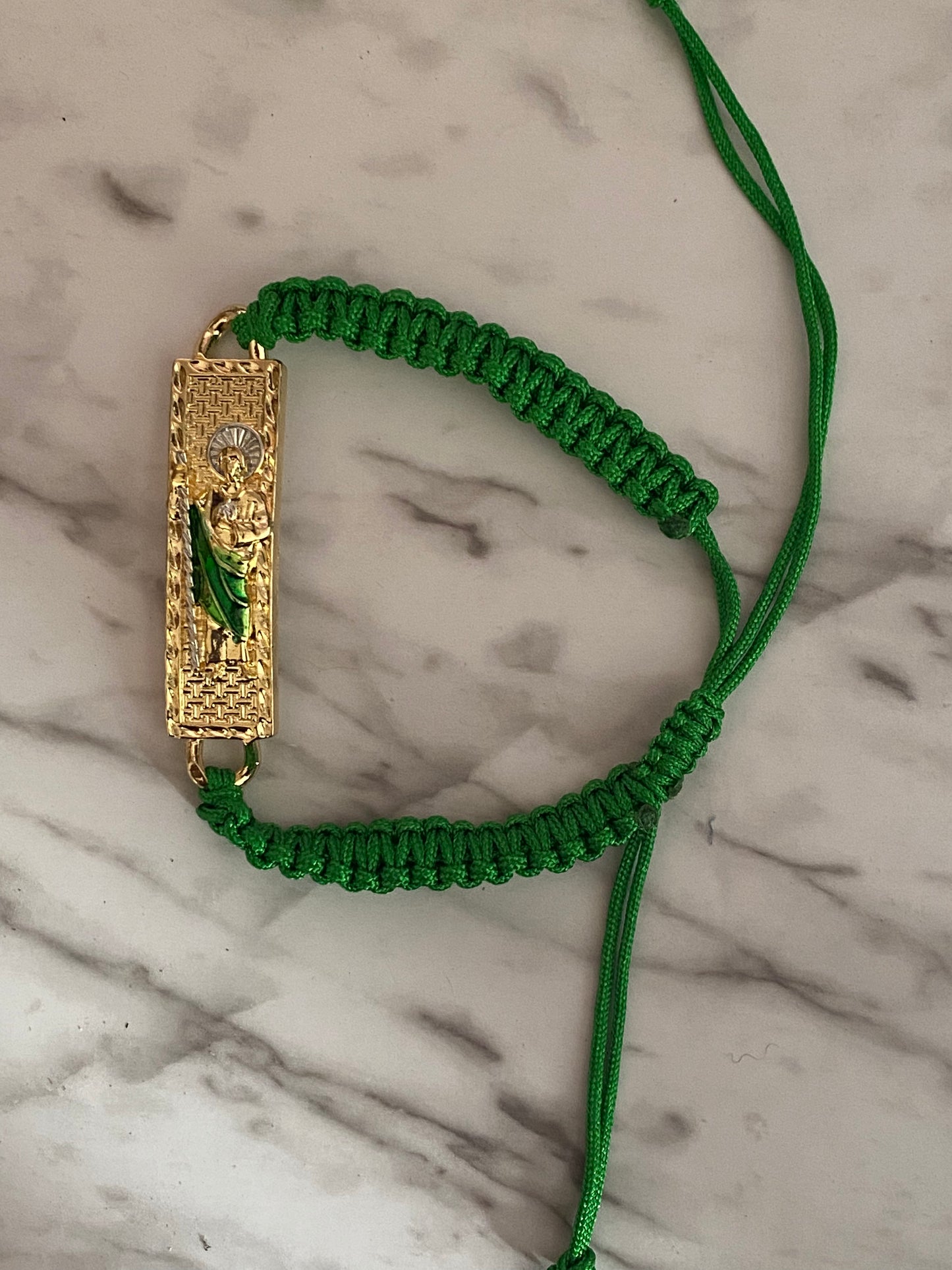 Green San Judas Bracelet (St Jude)