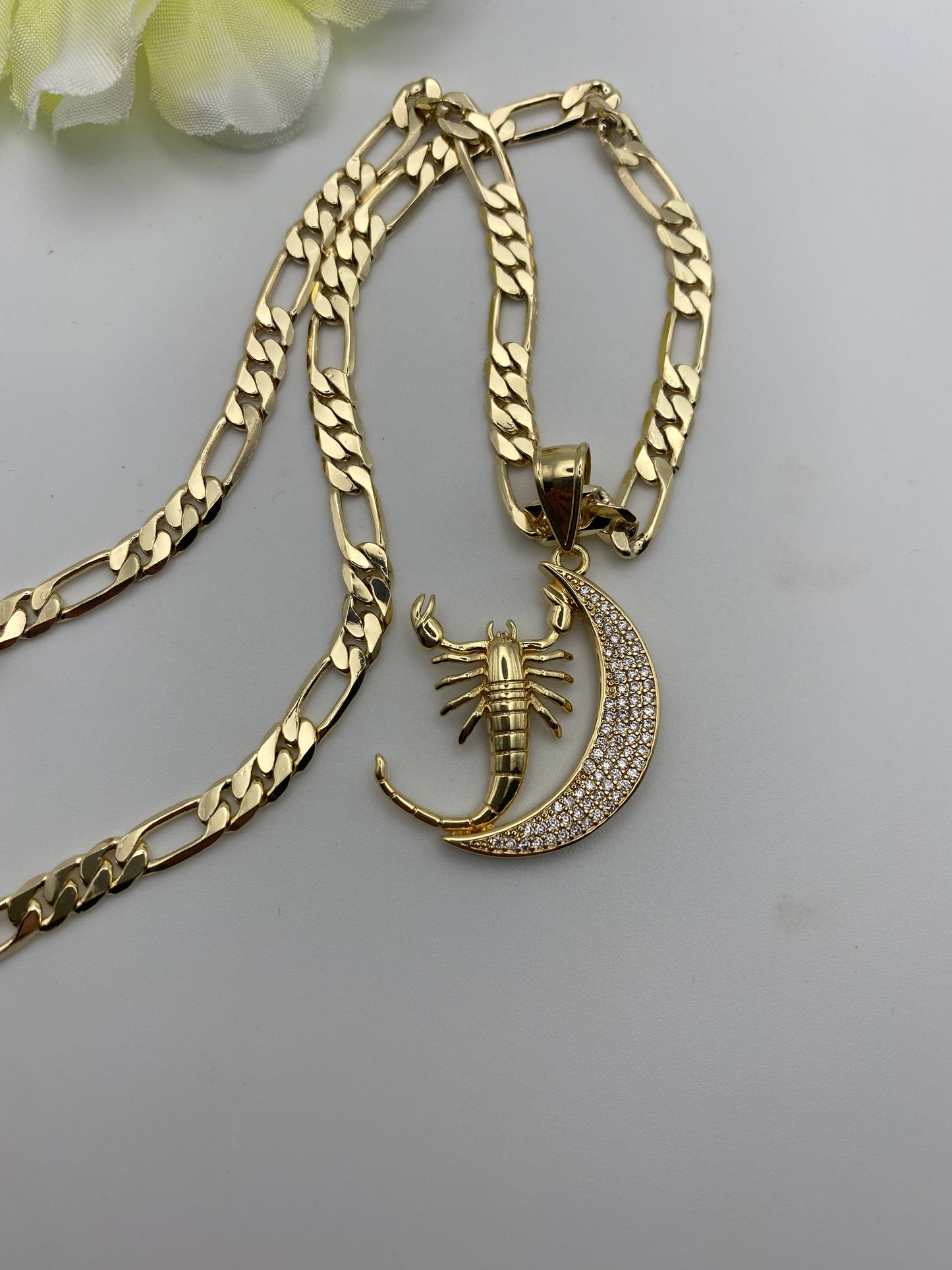 “Scorpio Season” Scorpion Necklace Gold Plated