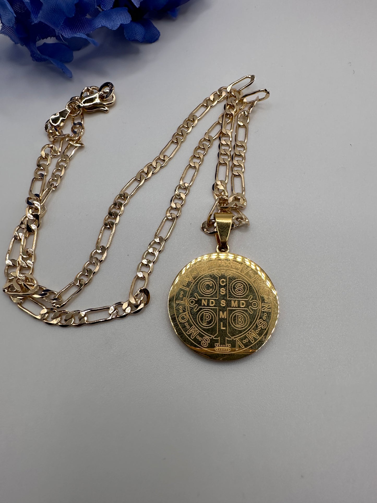 “St Benedict” San Benito Coin Necklace Ultimate Protection