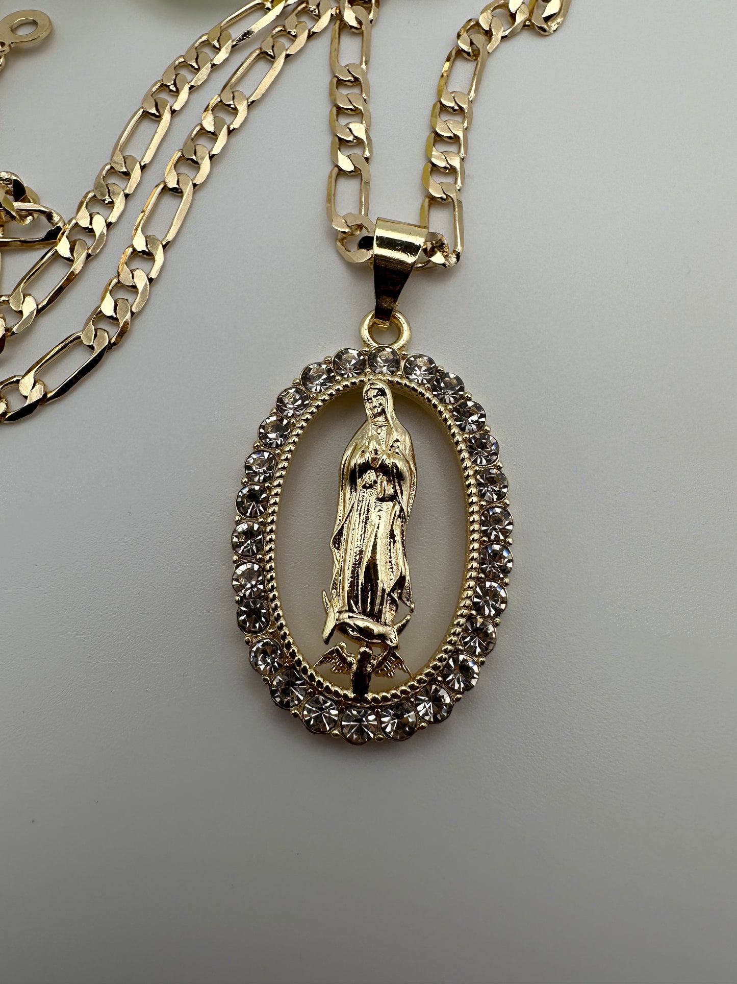 “Virgen Mia” Necklace- Virgin Gold Plated Necklace